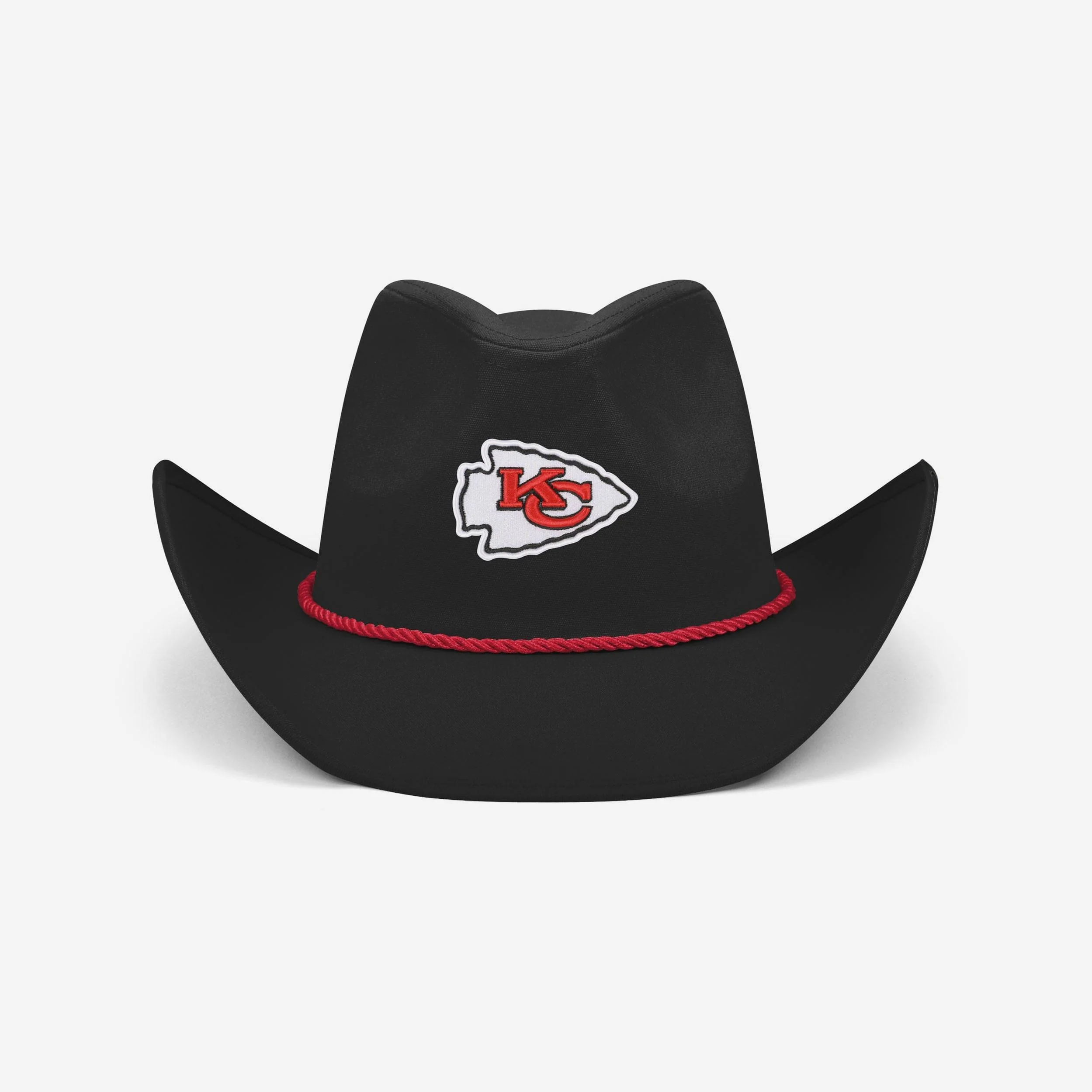 Kansas City Chiefs Black Cowboy Hat - Image 3