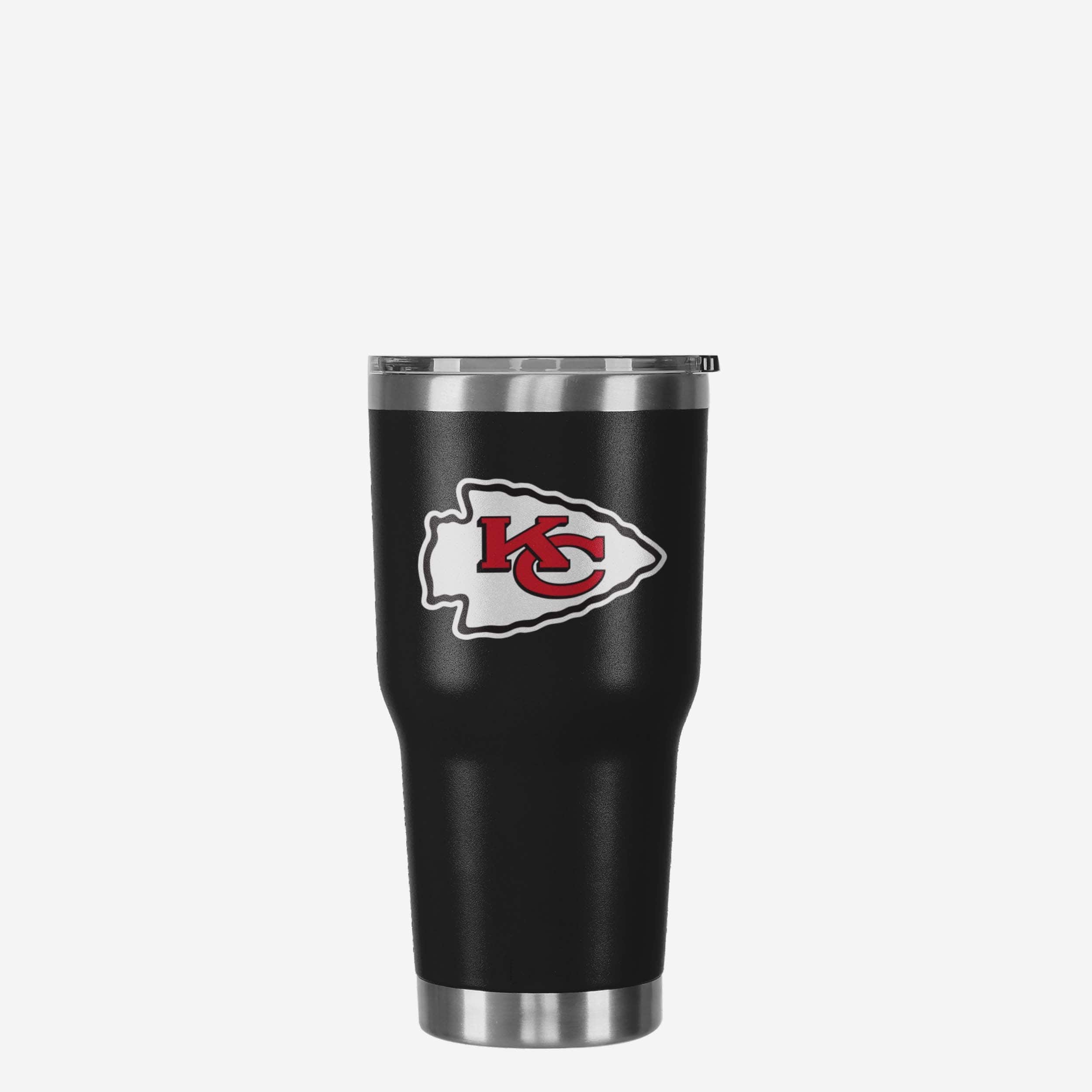Kansas City Chiefs Black Team Logo 30 oz Tumbler