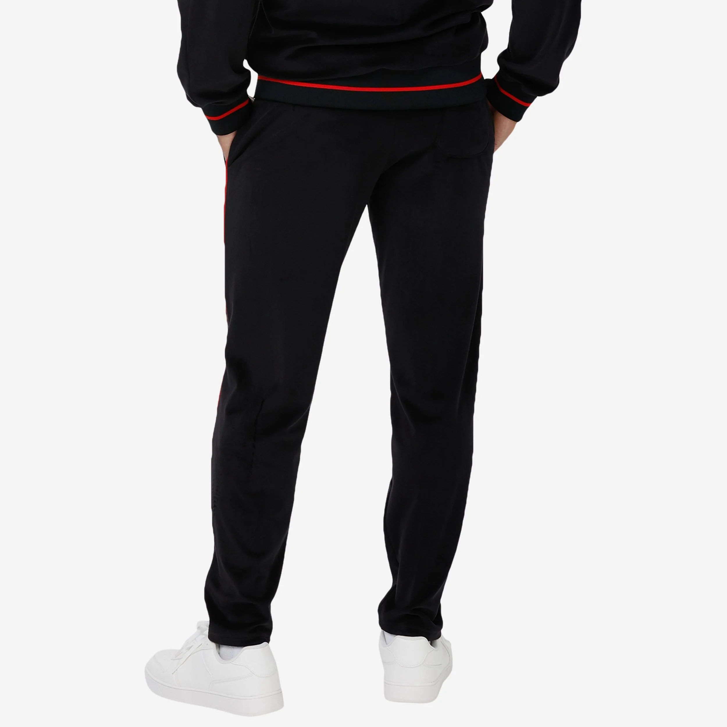 Kansas City Chiefs Black Velour Pants - Image 2