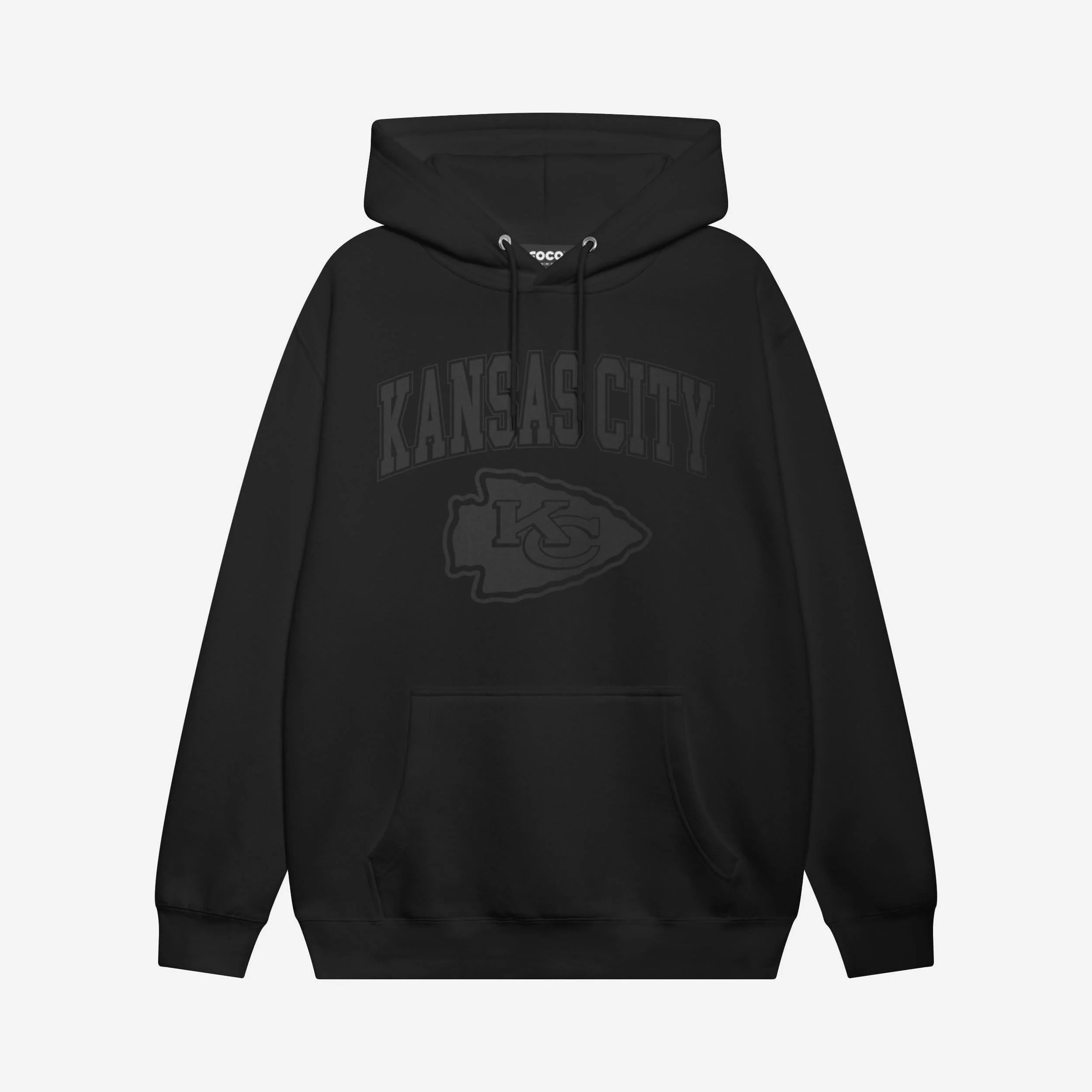 Kansas City Chiefs Blackout Hoodie