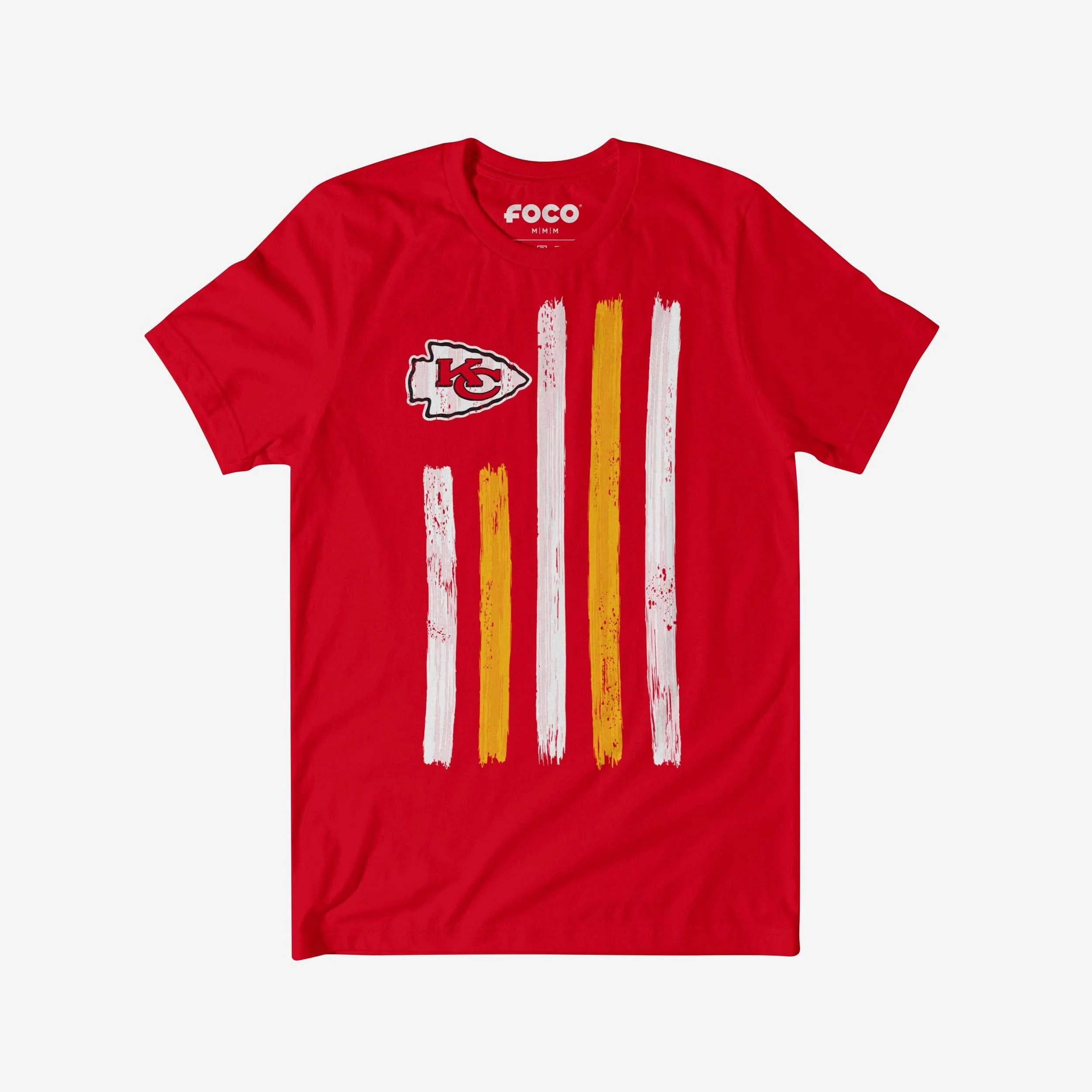 Kansas City Chiefs Brushstroke Flag T-Shirt