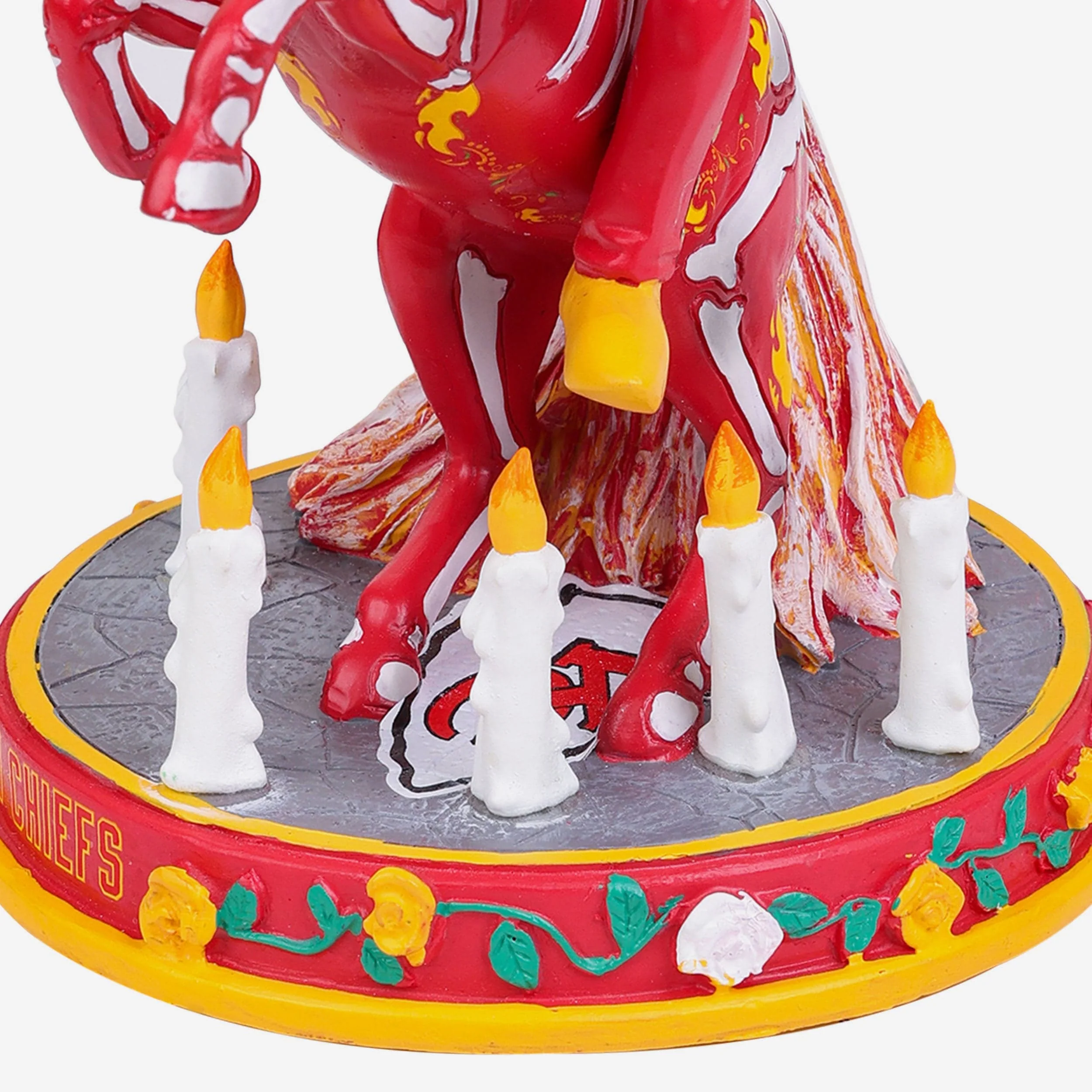 Kansas City Chiefs Calavera Bobblehead - Image 4