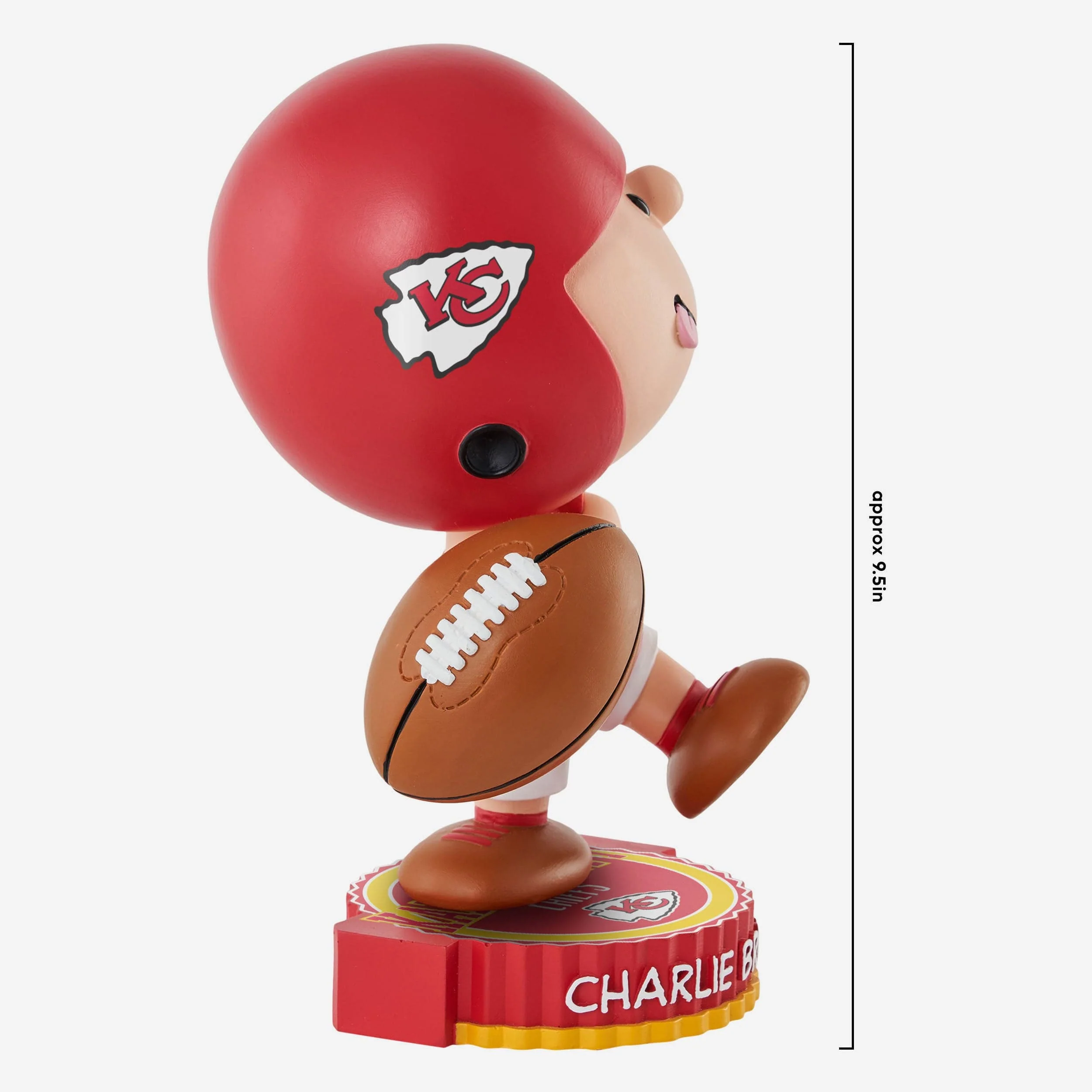 Kansas City Chiefs Charlie Brown Peanuts Bighead Bobblehead - Image 4