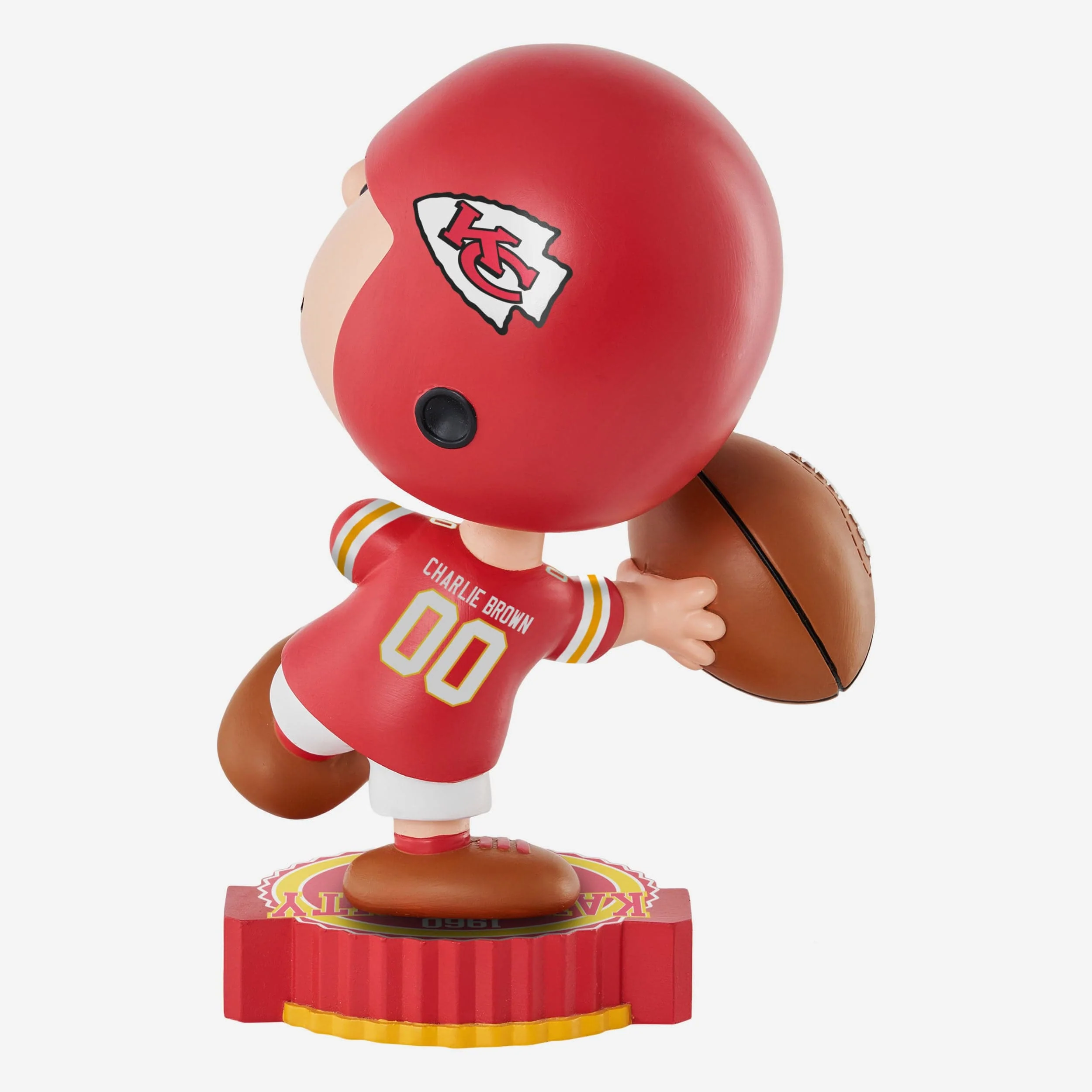 Kansas City Chiefs Charlie Brown Peanuts Bighead Bobblehead - Image 5