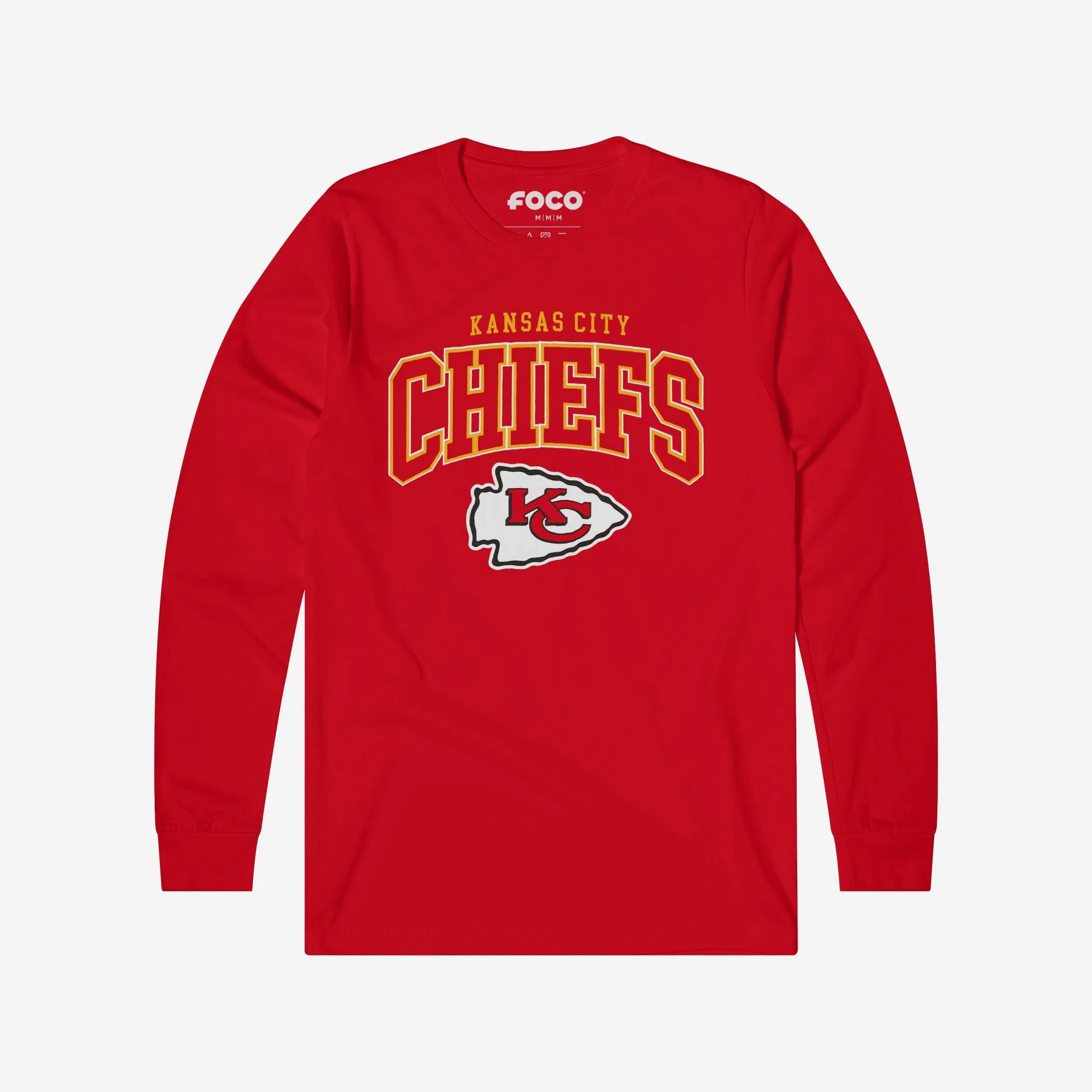 Kansas City Chiefs Classic Logo Long Sleeve T-Shirt - Image 5