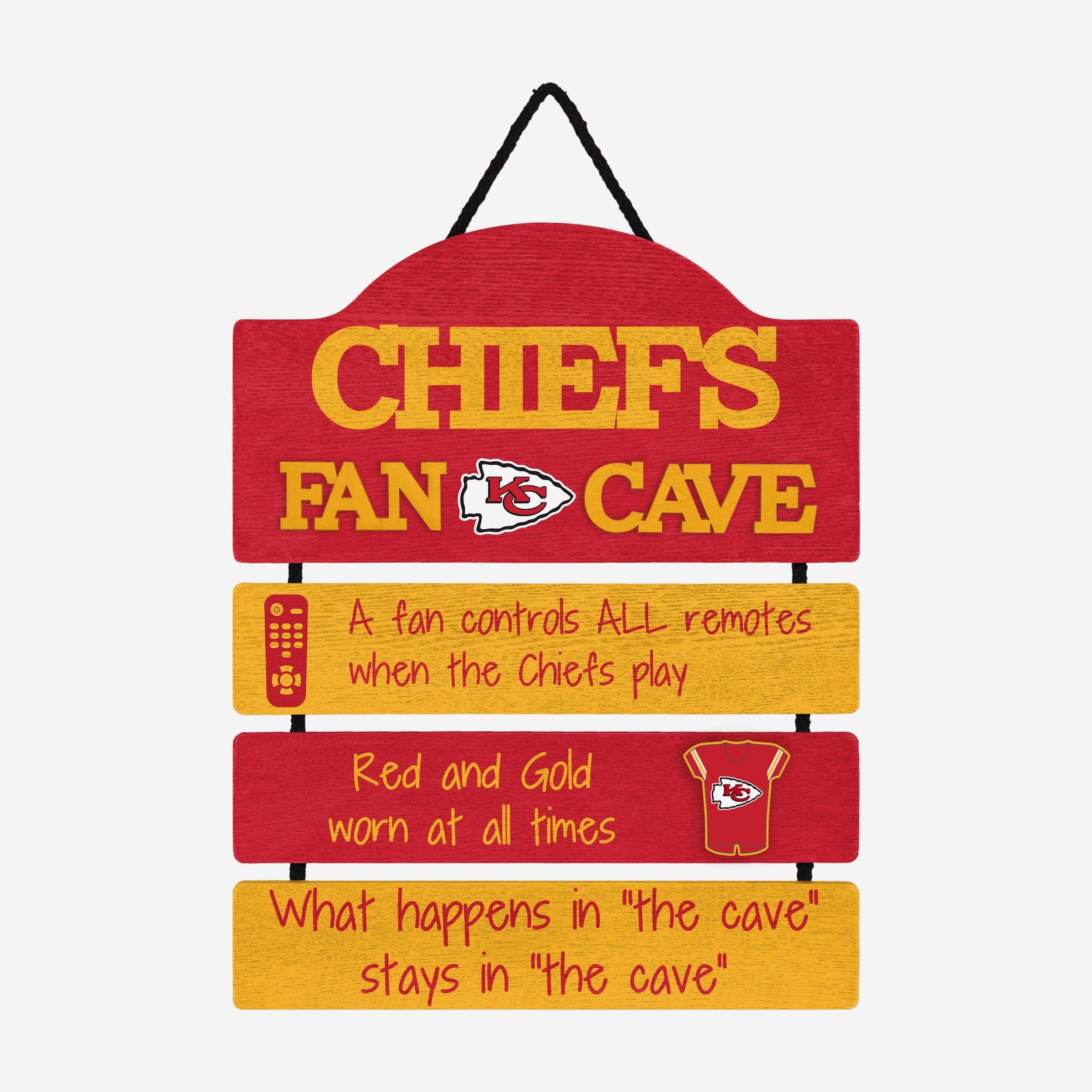 Kansas City Chiefs Fancave Sign