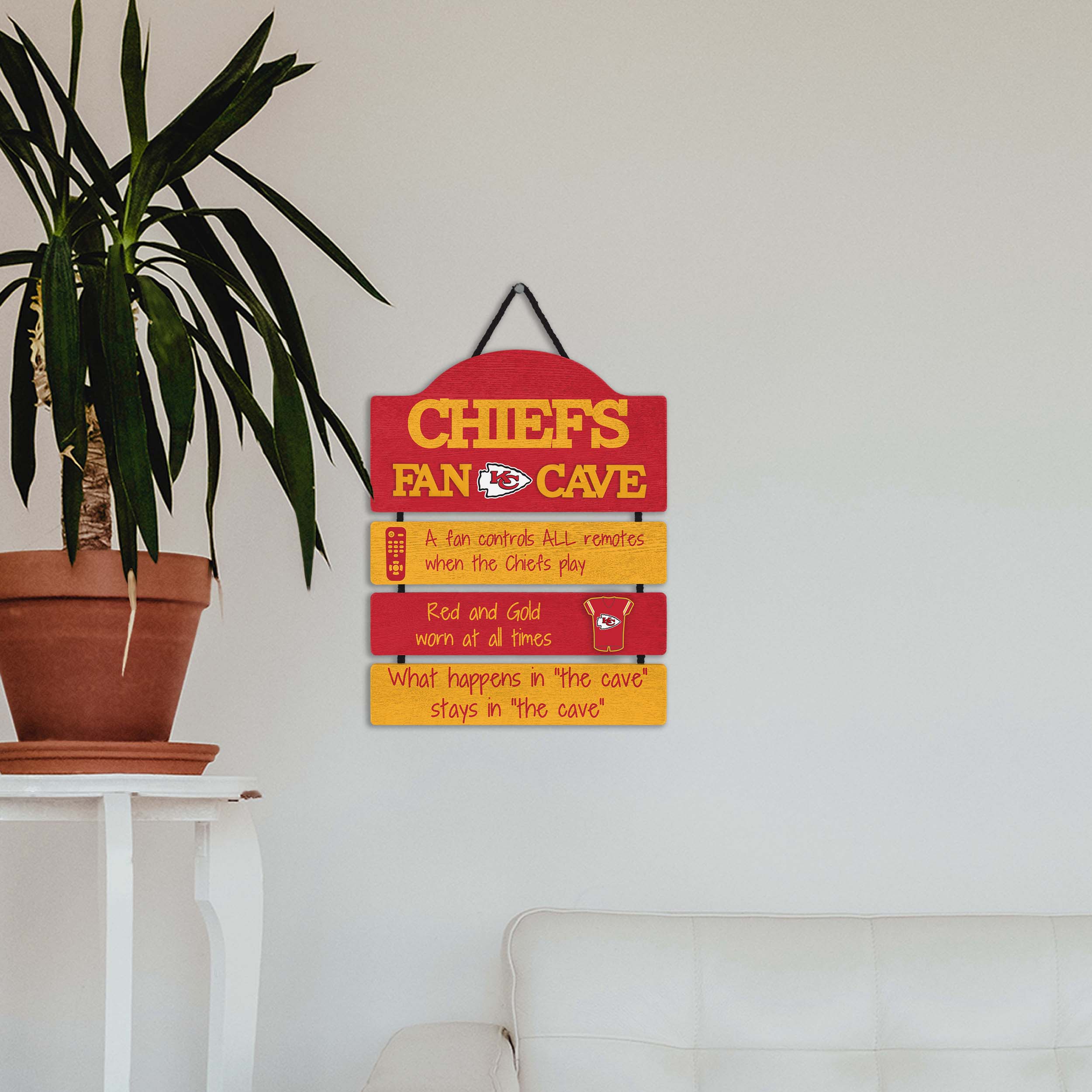 Kansas City Chiefs Fancave Sign - Image 4