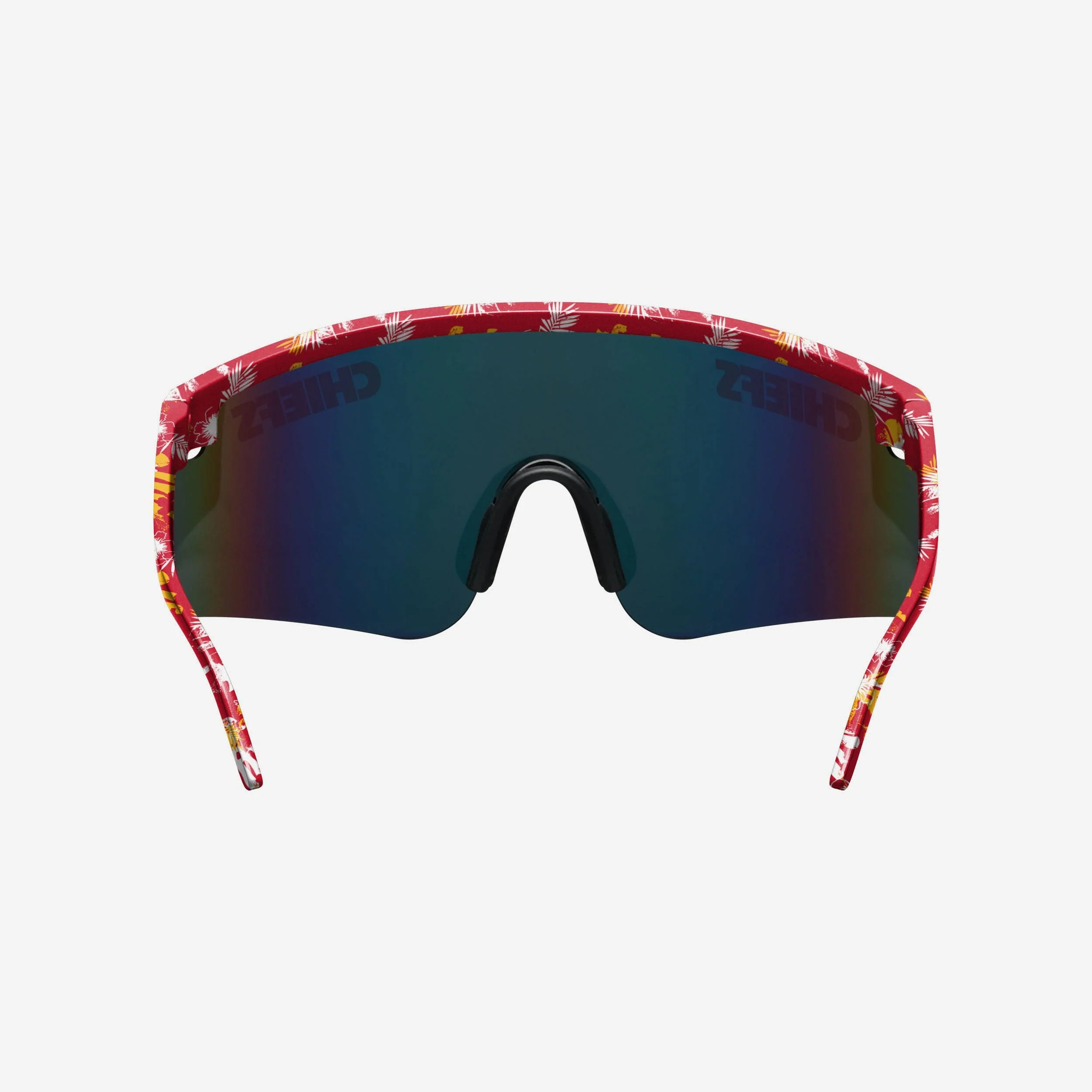 Kansas City Chiefs Floral Large Frame Sunglasses - Image 5