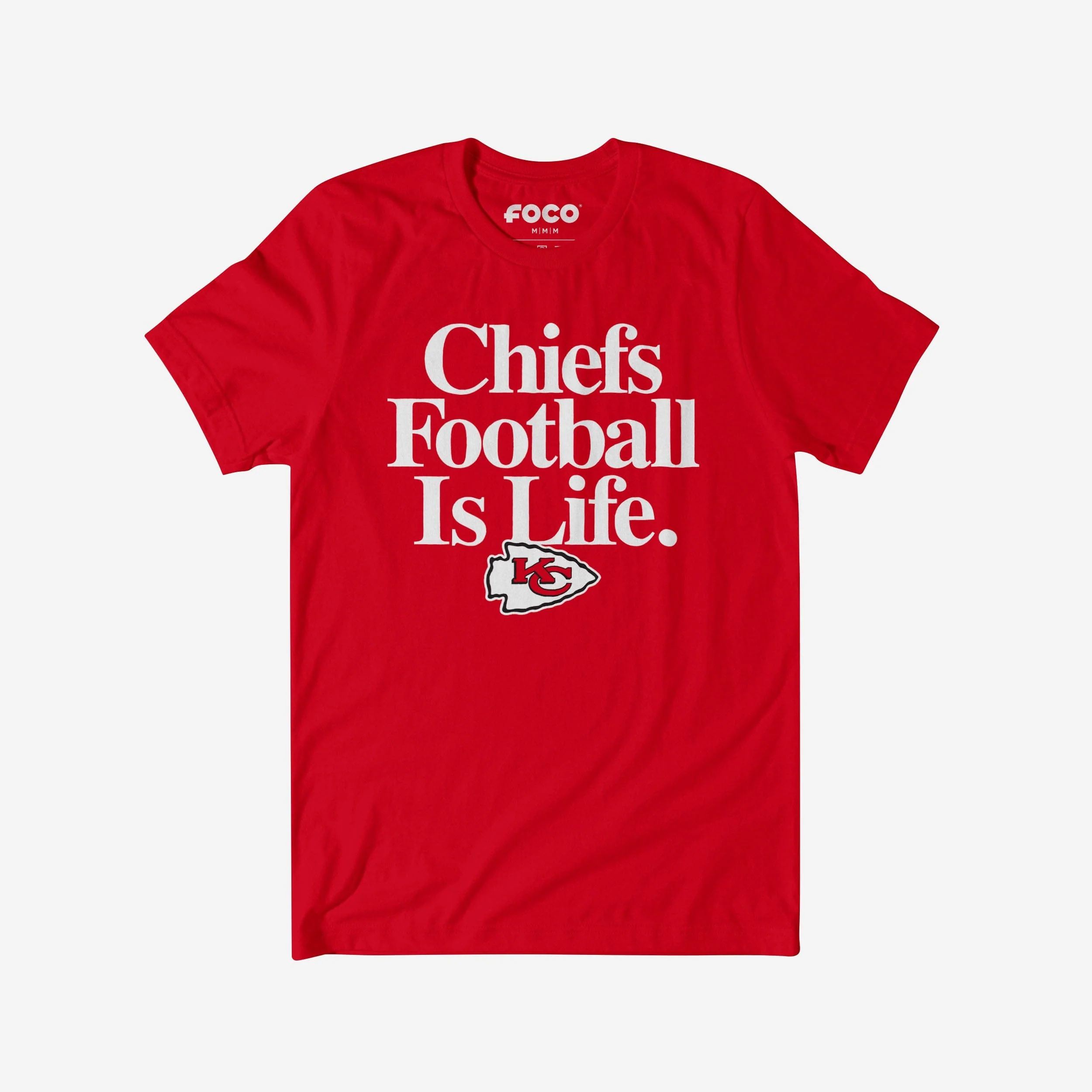Kansas City Chiefs Football is Life T-Shirt