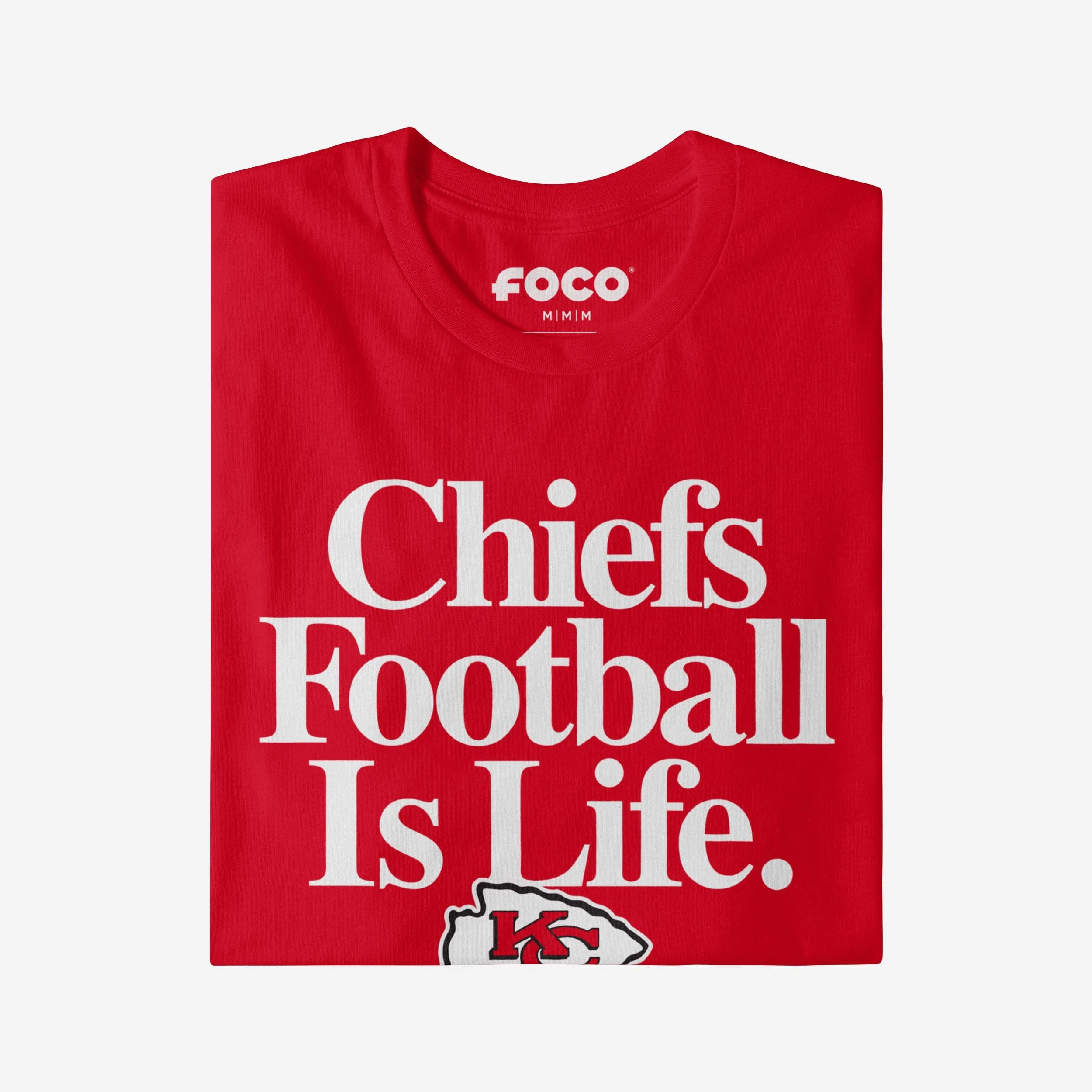 Kansas City Chiefs Football is Life T-Shirt - Image 4