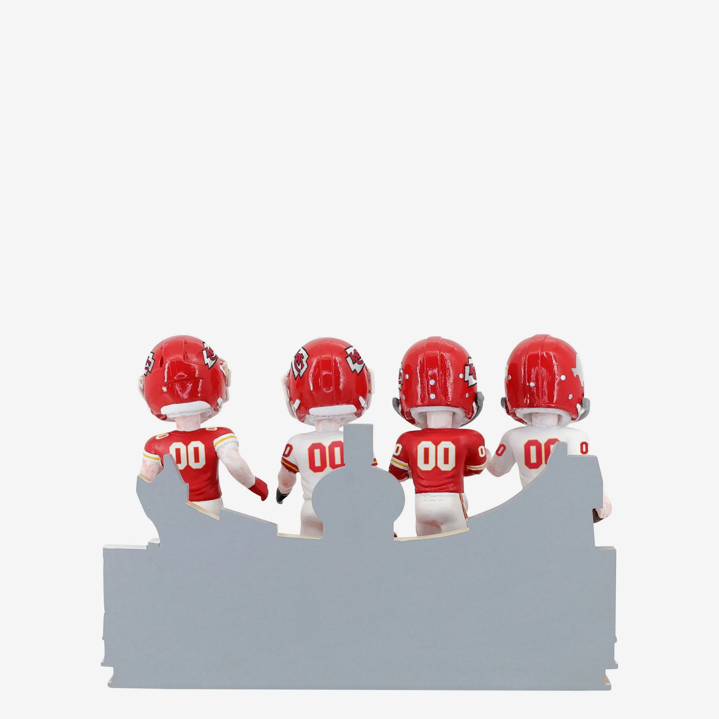 Kansas City Chiefs Football Uniform Timeline Mini Bobblehead Scene - Image 8