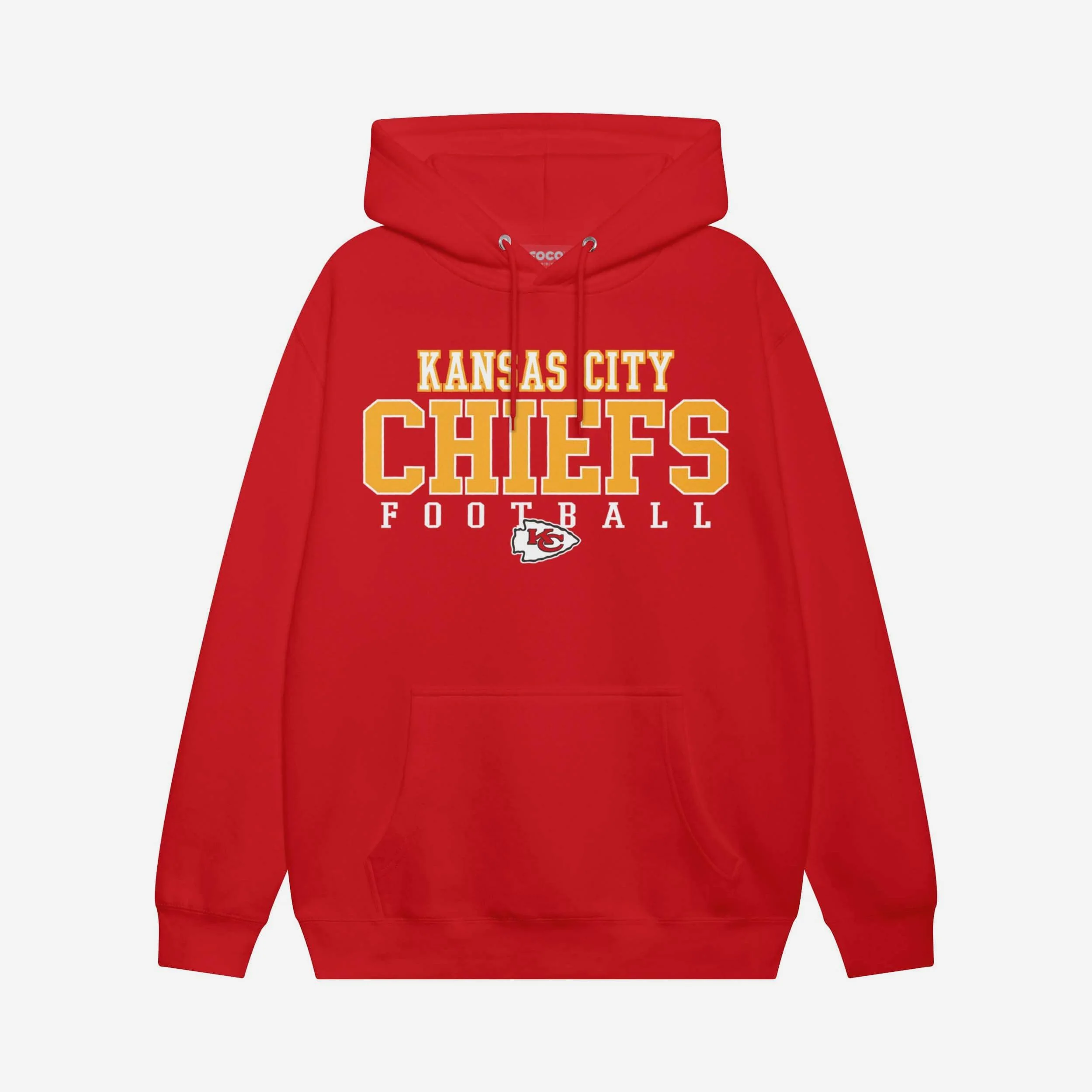 Kansas City Chiefs Football Wordmark Hoodie