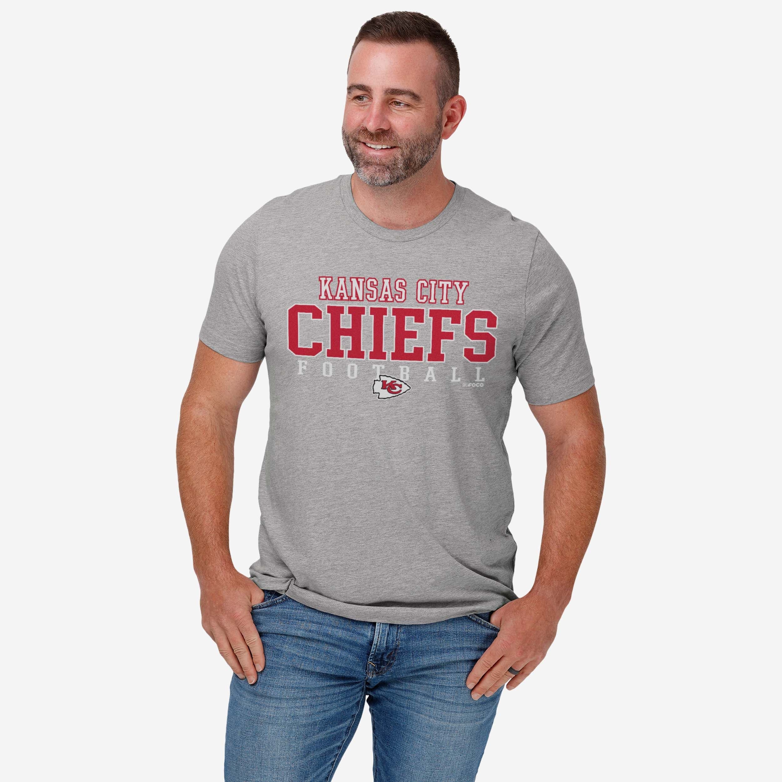 Kansas City Chiefs Football Wordmark T-Shirt - Image 14