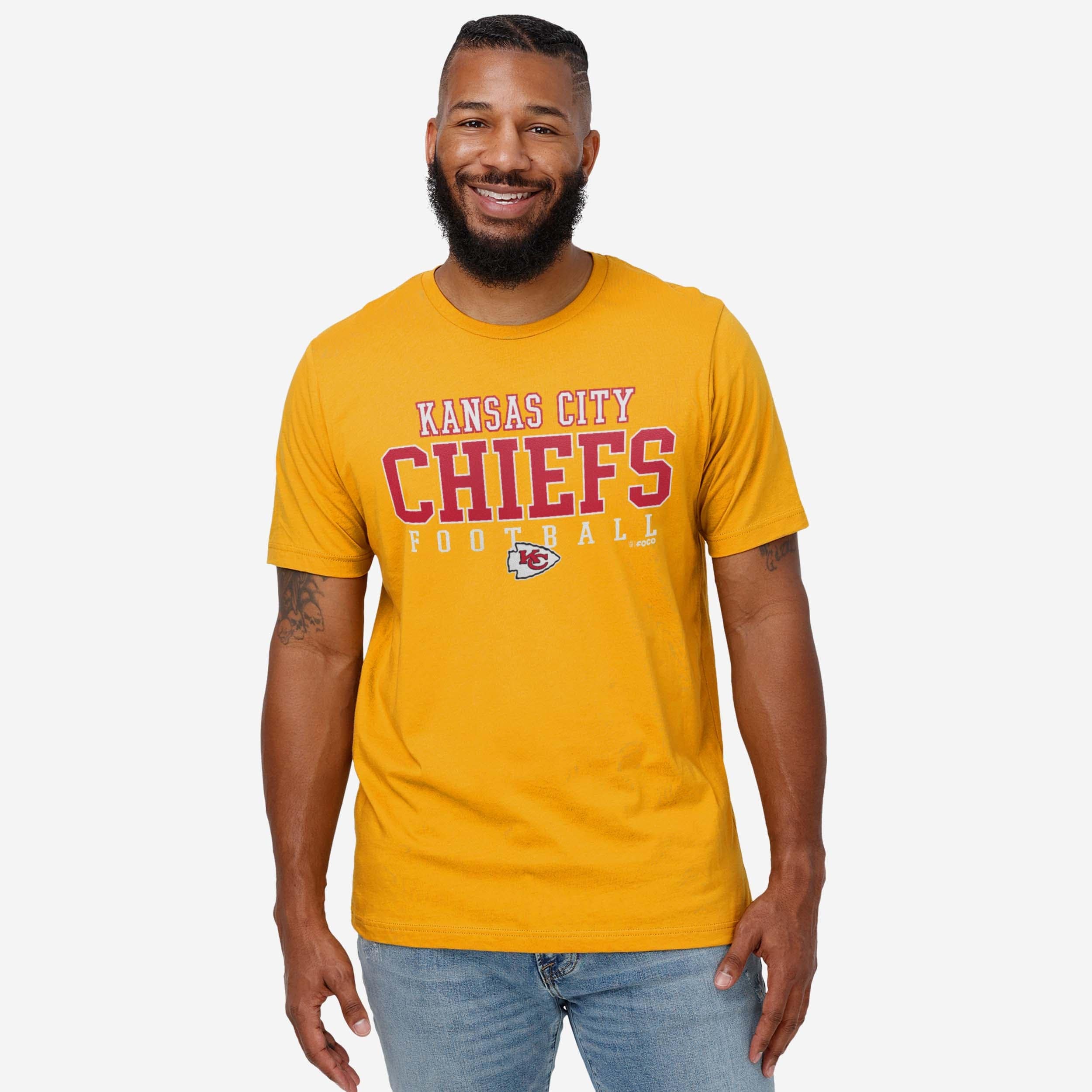 Kansas City Chiefs Football Wordmark T-Shirt - Image 6