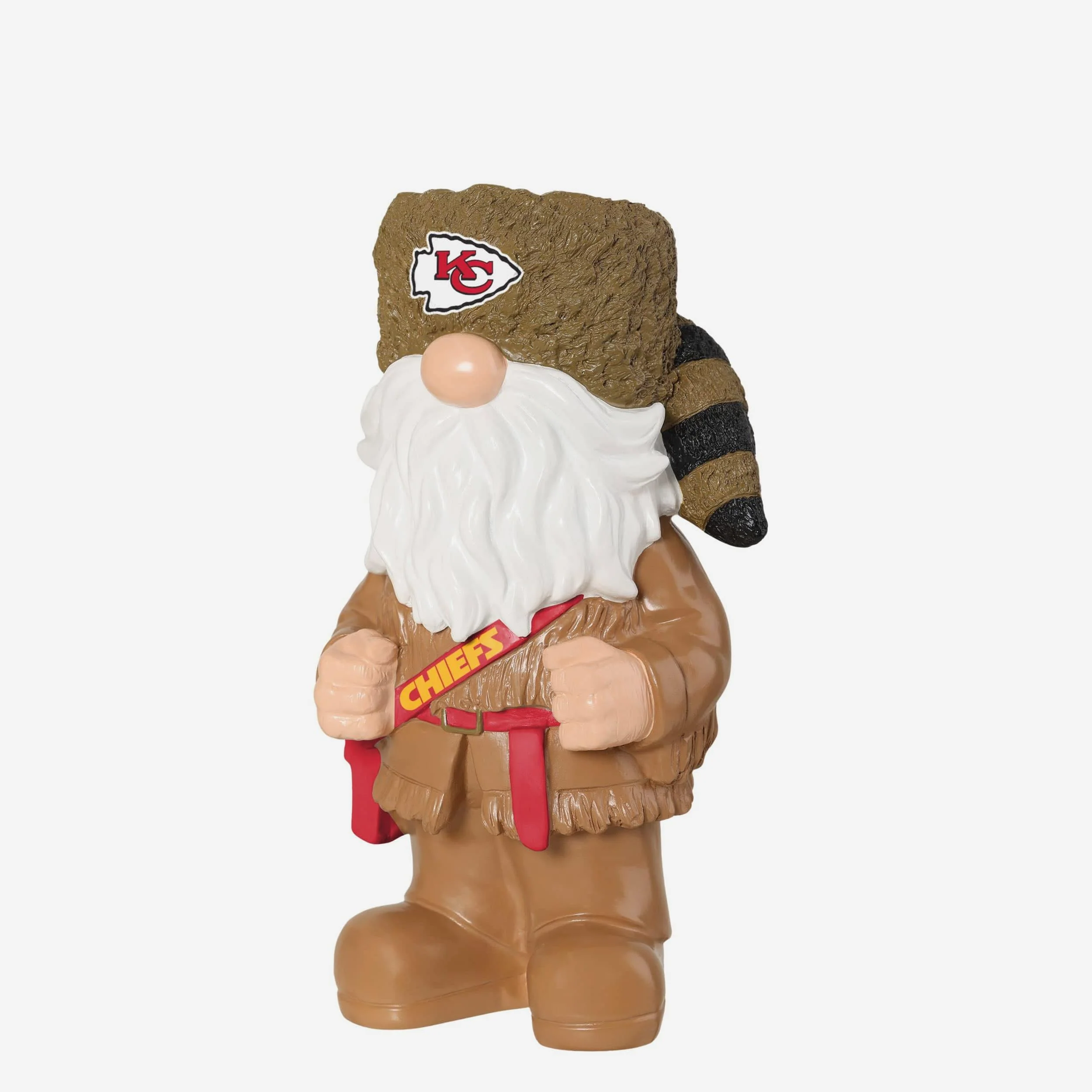 Kansas City Chiefs Frontiersman Americana Gnome - Image 2