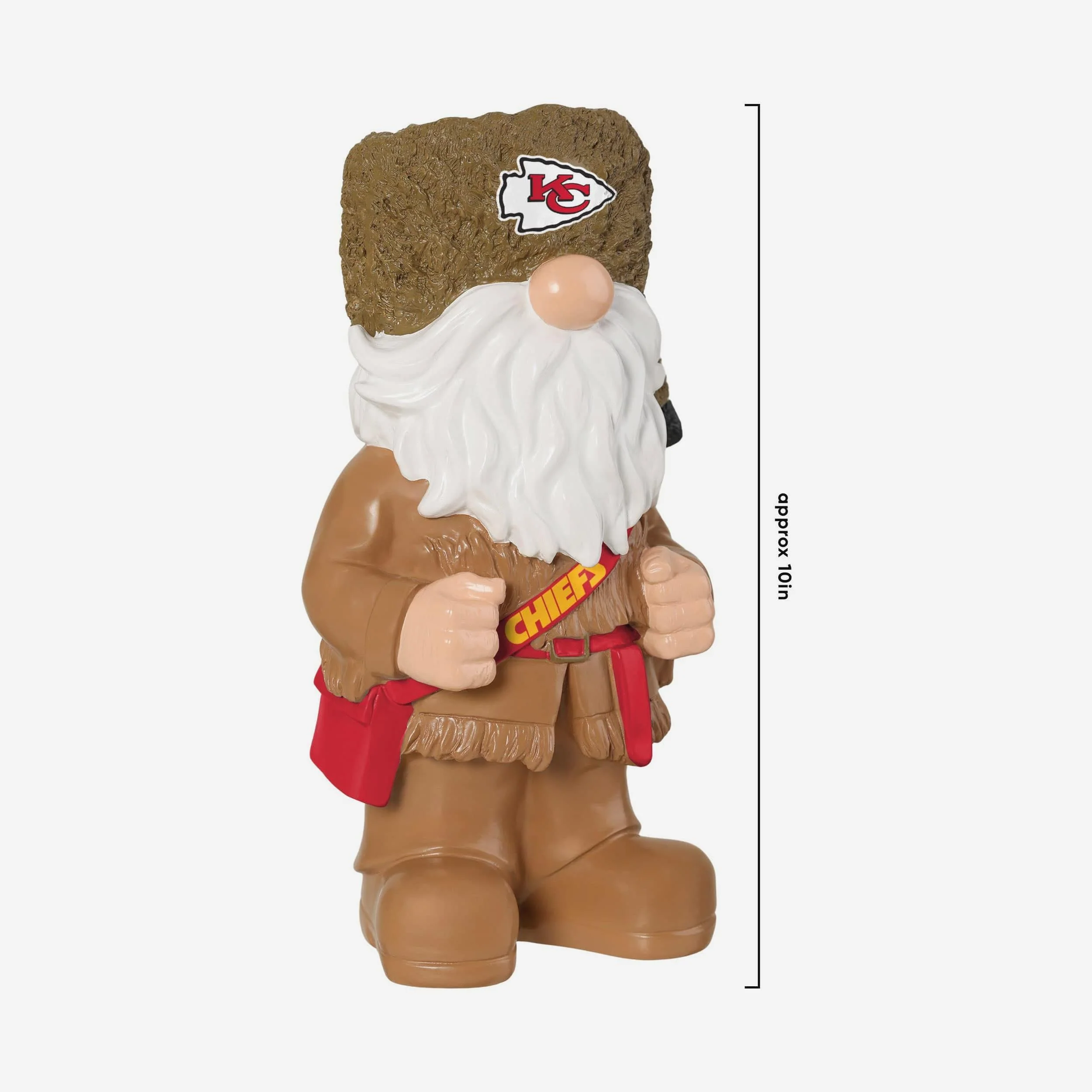 Kansas City Chiefs Frontiersman Americana Gnome - Image 4