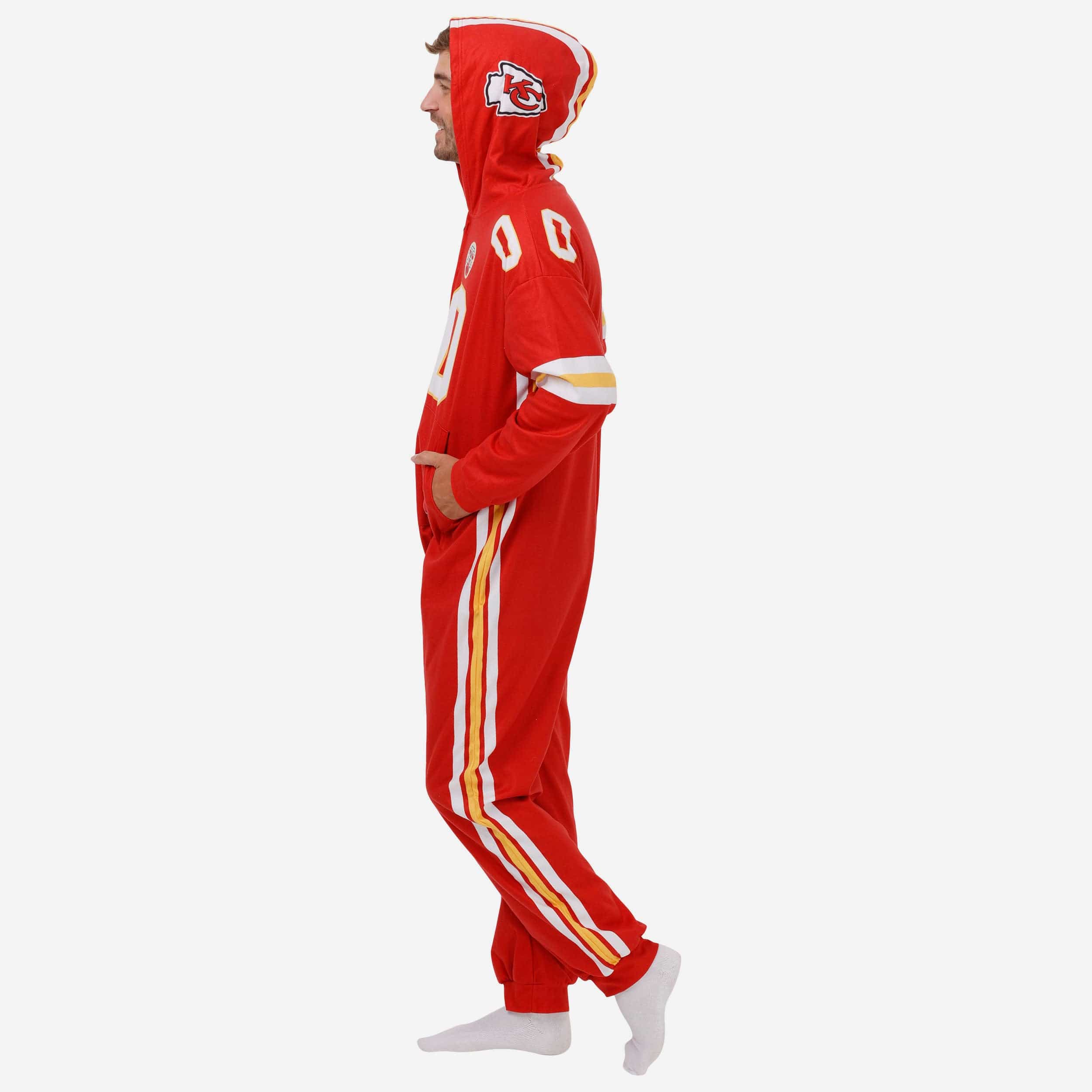 Kansas City Chiefs Gameday Ready One Piece Pajamas - Image 3