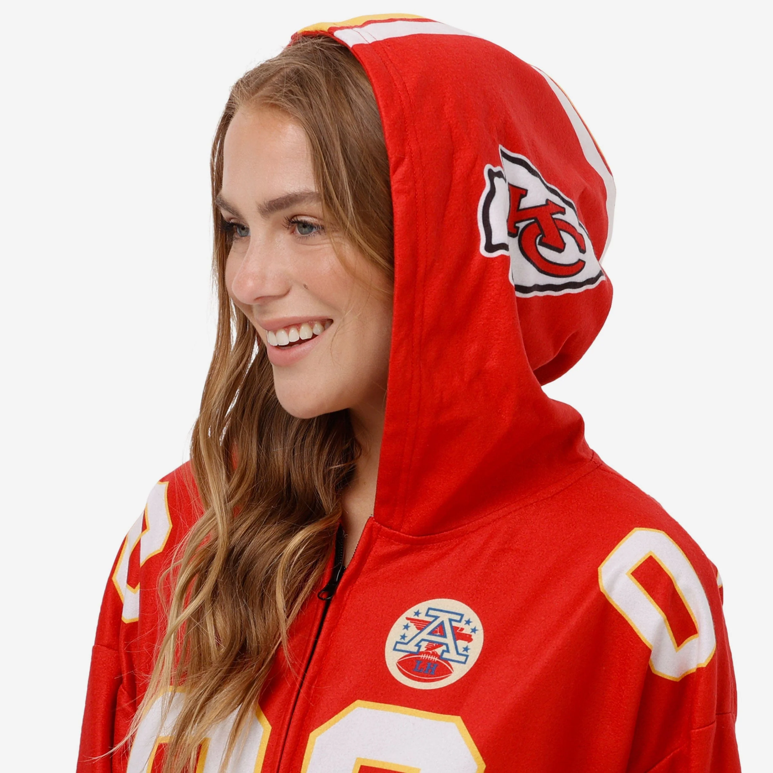Kansas City Chiefs Gameday Ready One Piece Pajamas - Image 4