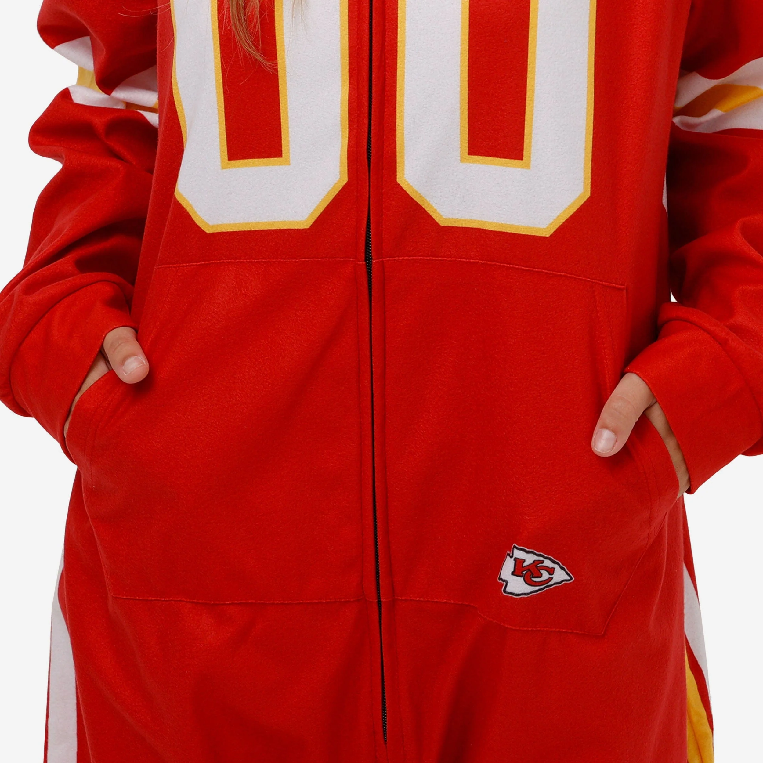 Kansas City Chiefs Gameday Ready One Piece Pajamas - Image 5