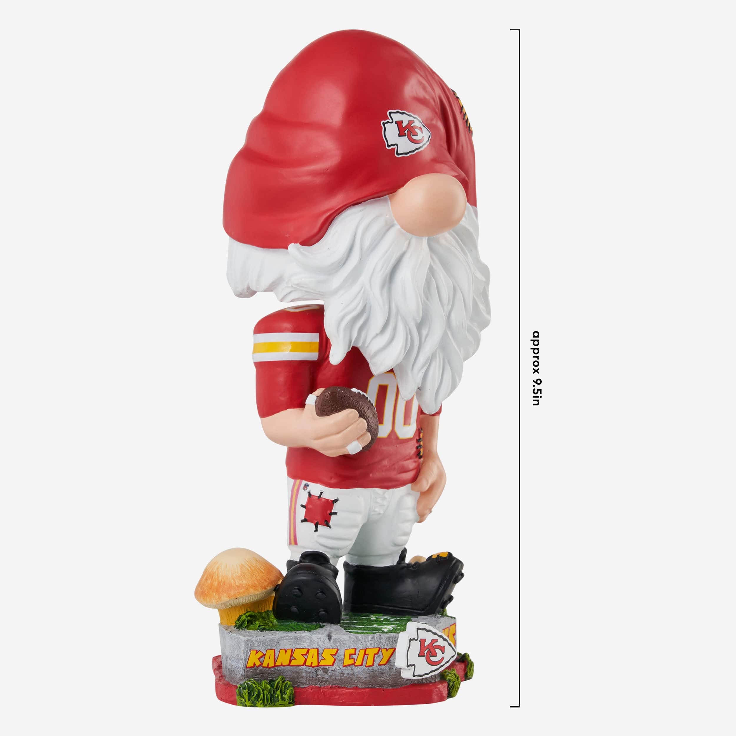 Kansas City Chiefs Gnome Bobblehead - Image 4