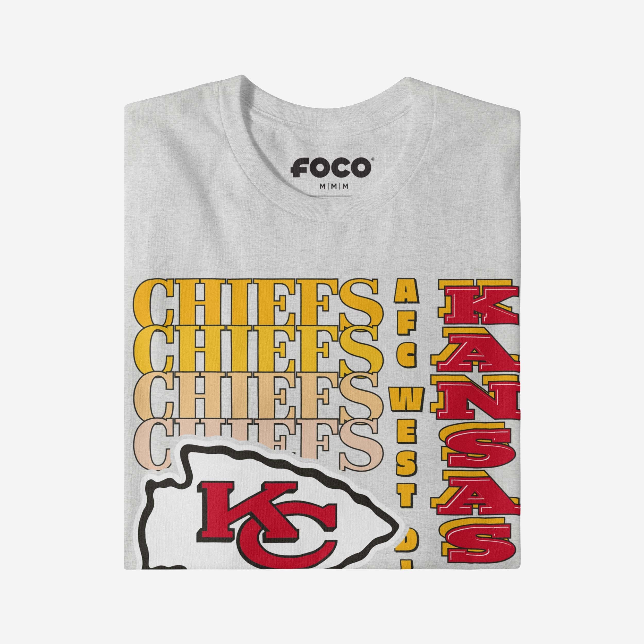 Kansas City Chiefs Gradient Wordmark T-Shirt - Image 3