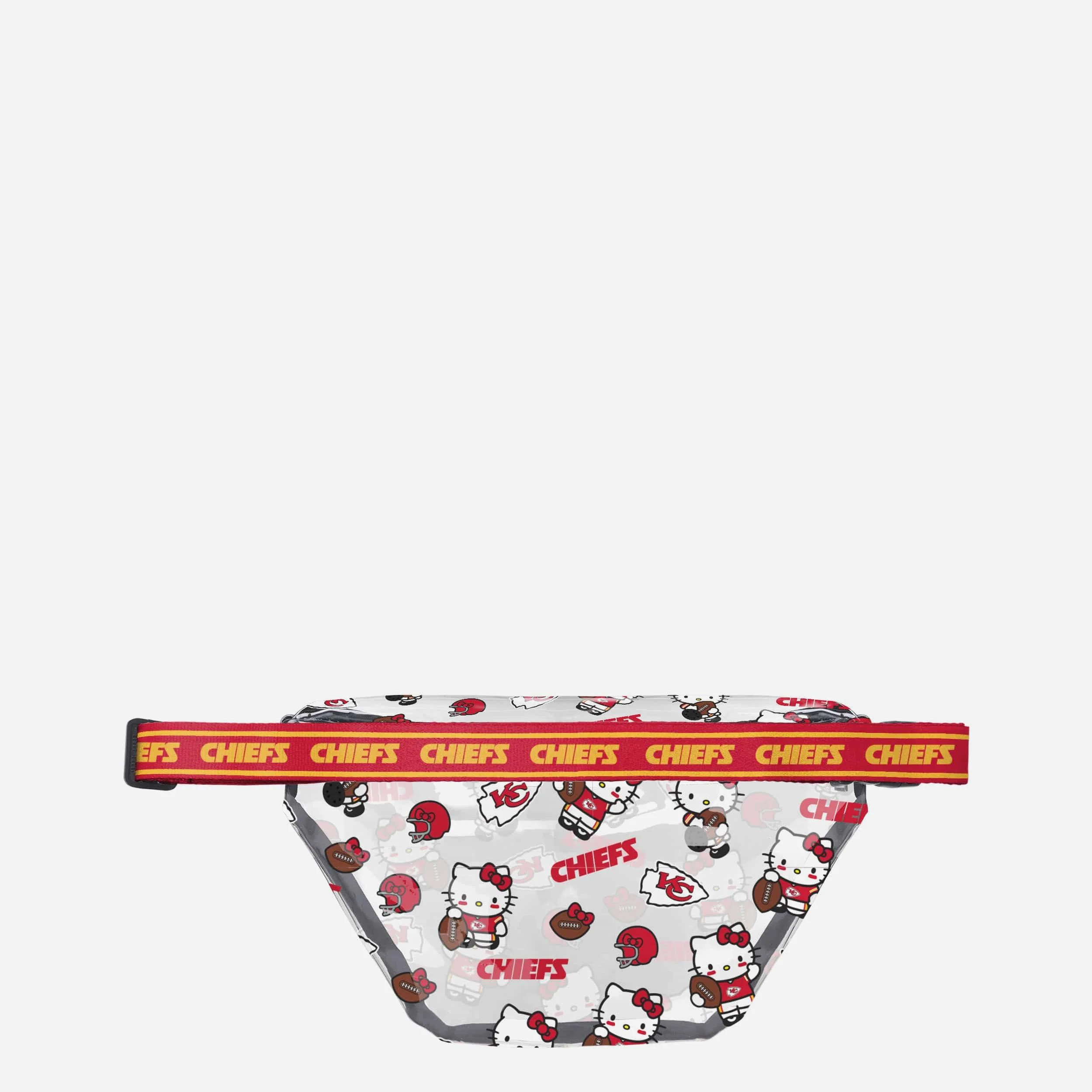 Kansas City Chiefs Hello Kitty® Clear Fanny Pack - Image 2