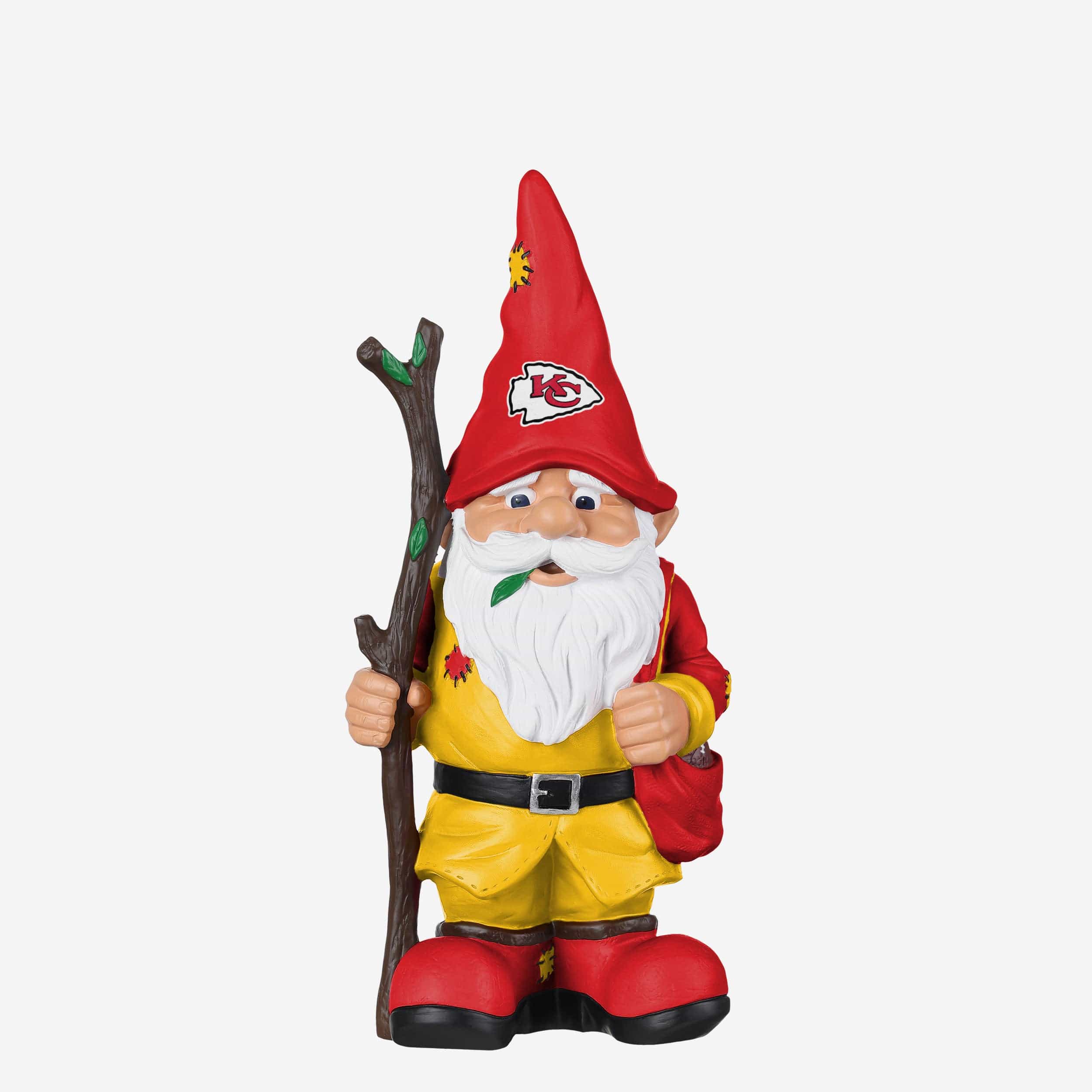 Kansas City Chiefs Holding Stick Gnome