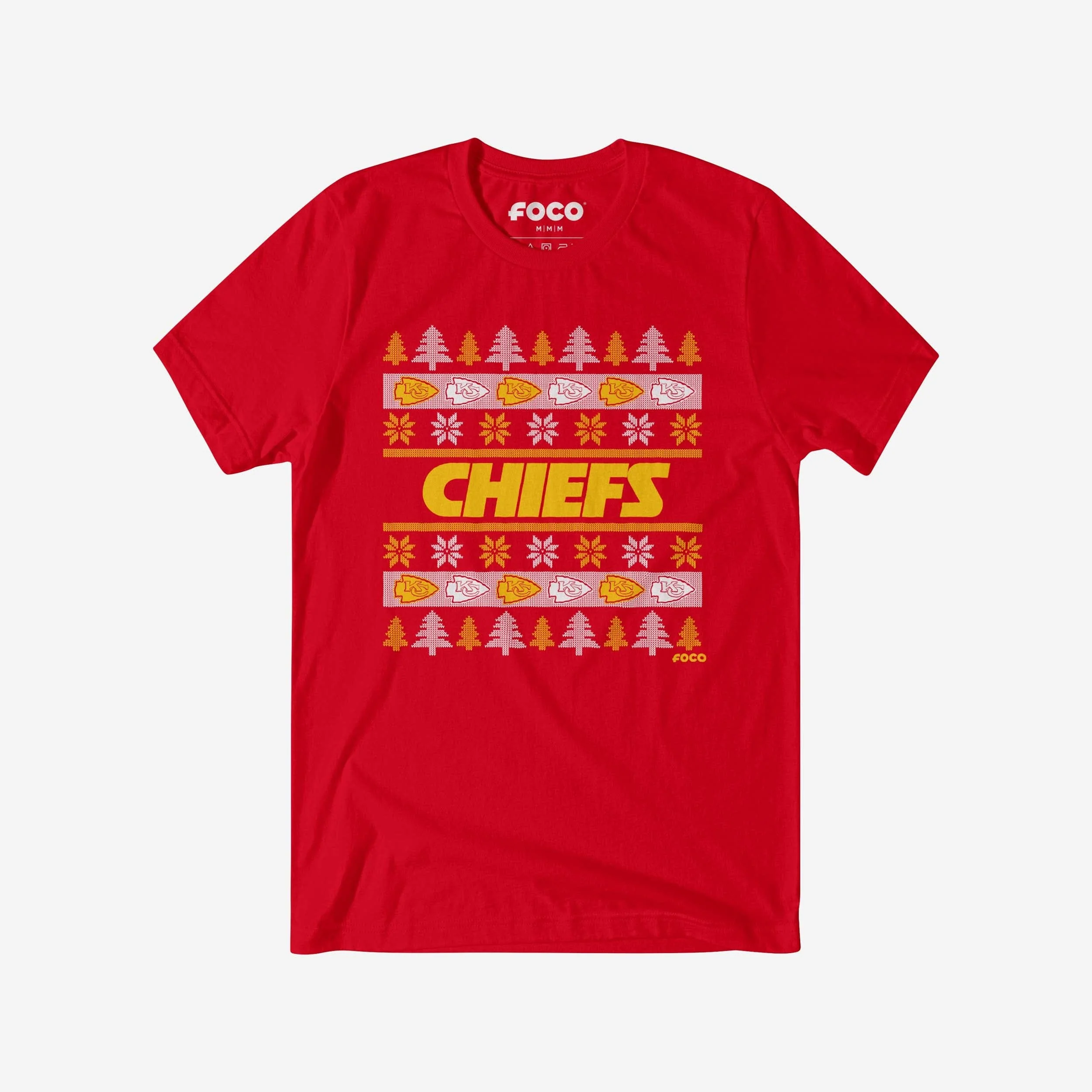 Kansas City Chiefs Holiday Sweater T-Shirt