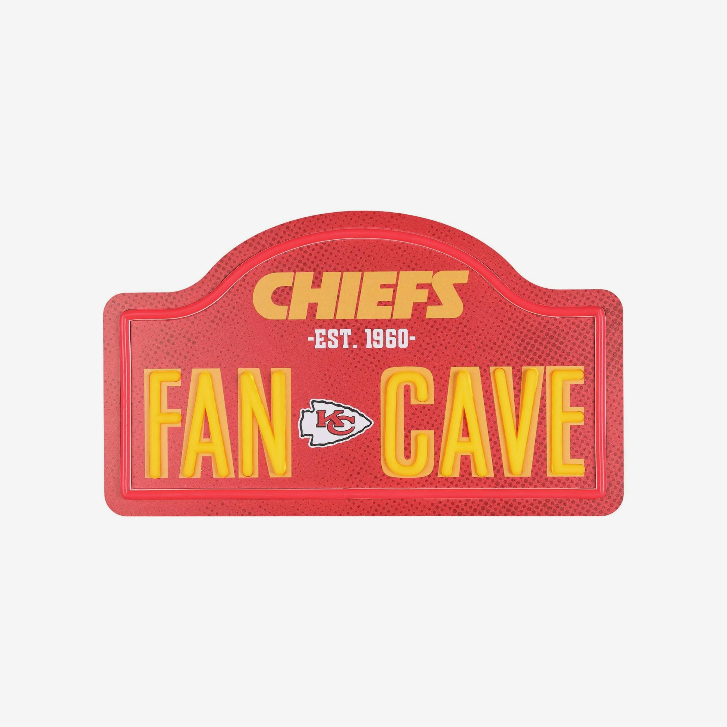 Kansas City Chiefs LED Neon Fancave Sign