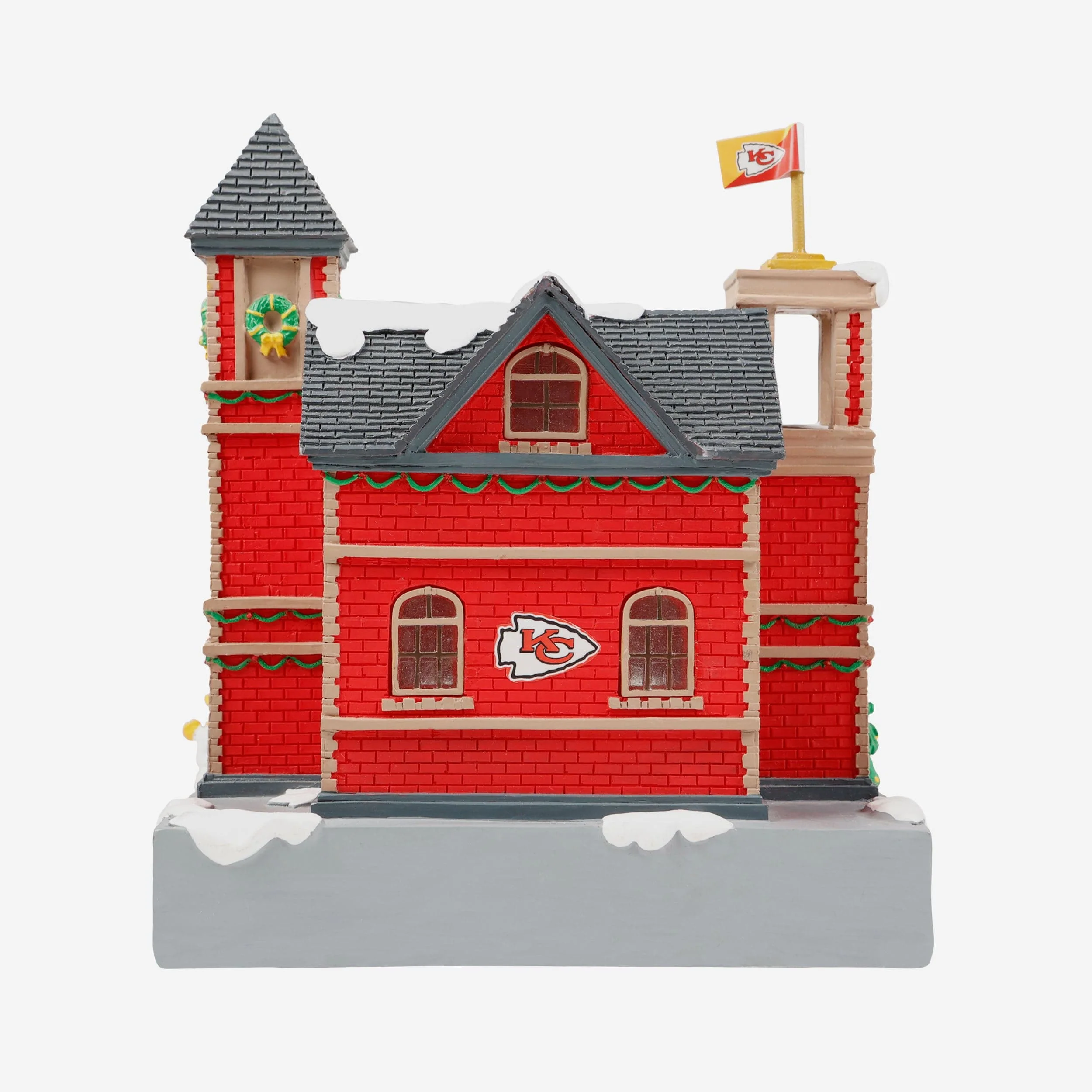 Kansas City Chiefs Light Up Resin Team Firehouse - Image 5