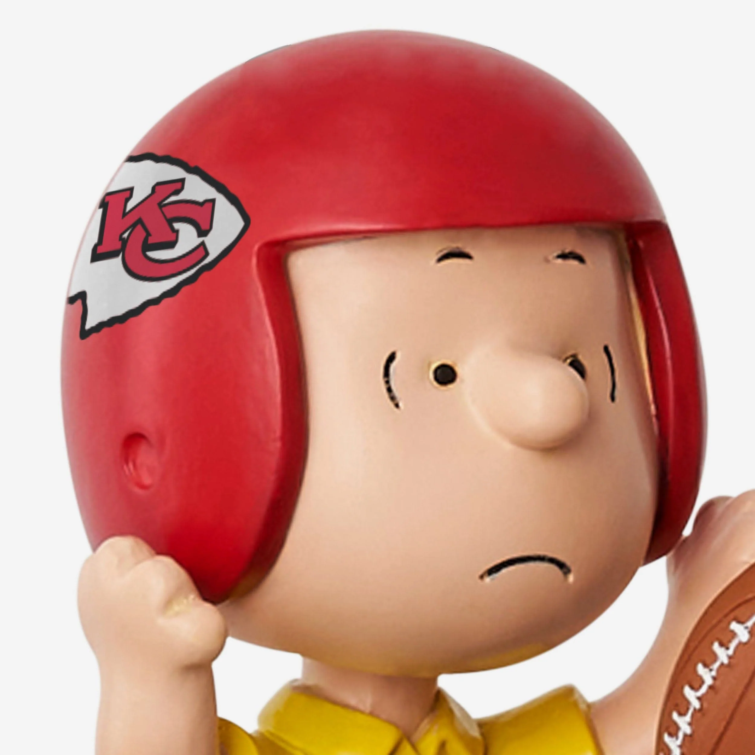 Kansas City Chiefs Peanuts Gang Mini Bobblehead Scene - Image 2