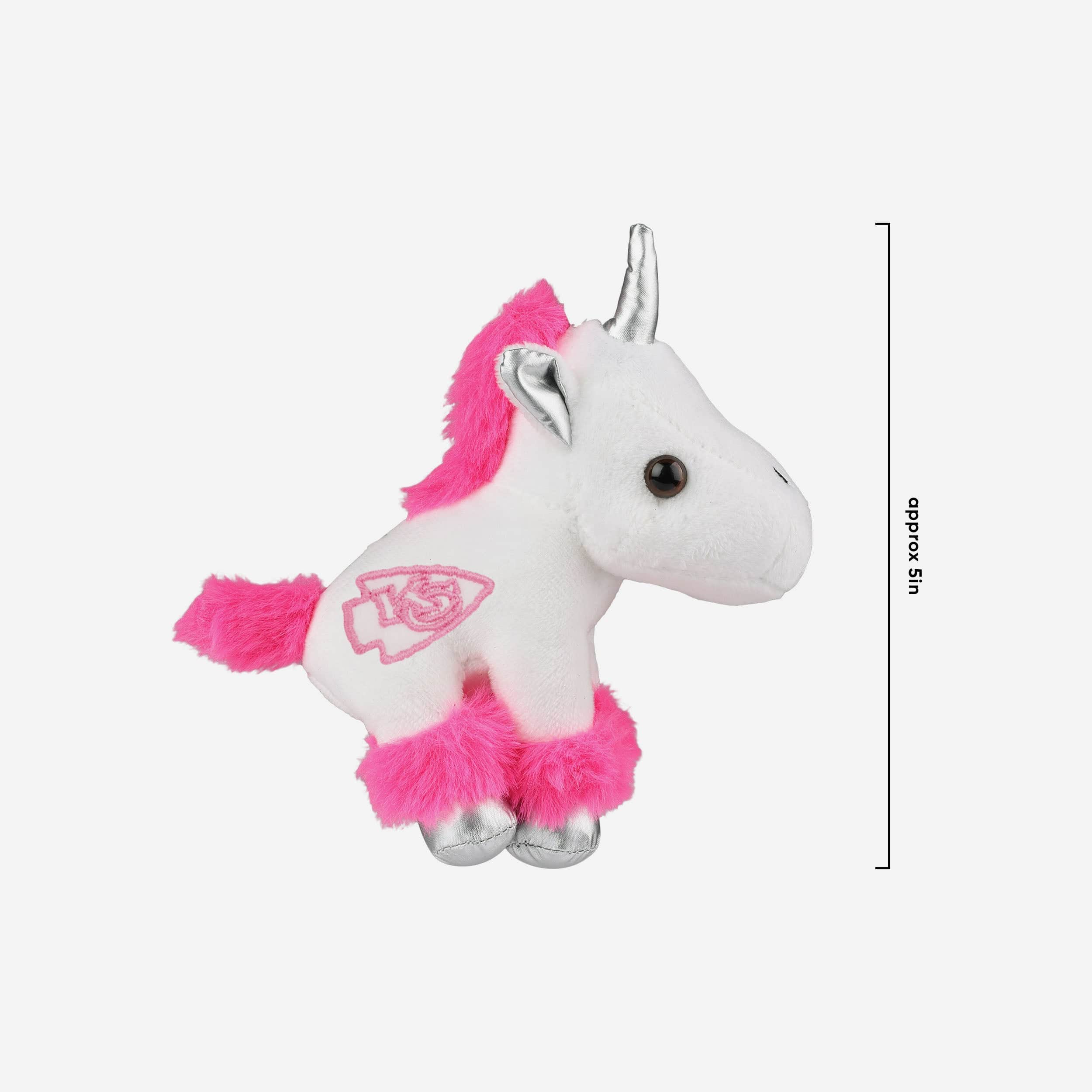 Kansas City Chiefs Plush Unicorn Ornament - Image 3