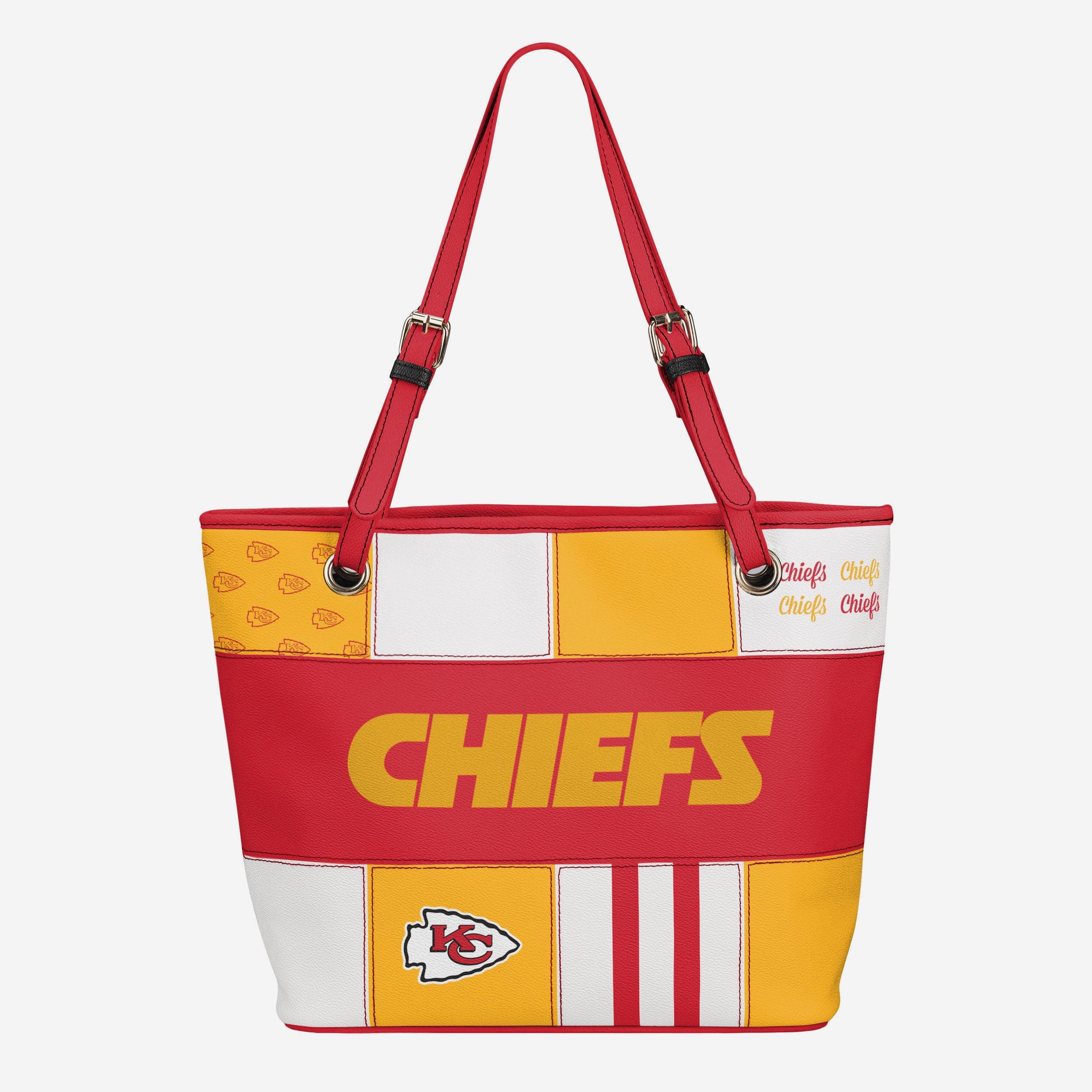 Kansas City Chiefs Printed Collage Tote