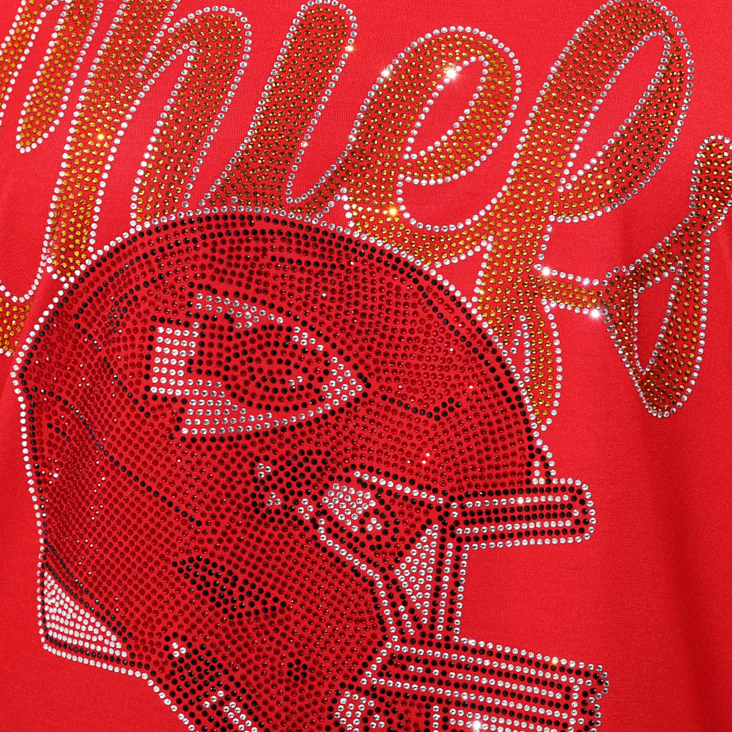 Kansas City Chiefs Rhinestone Raglan T-Shirt - Image 2