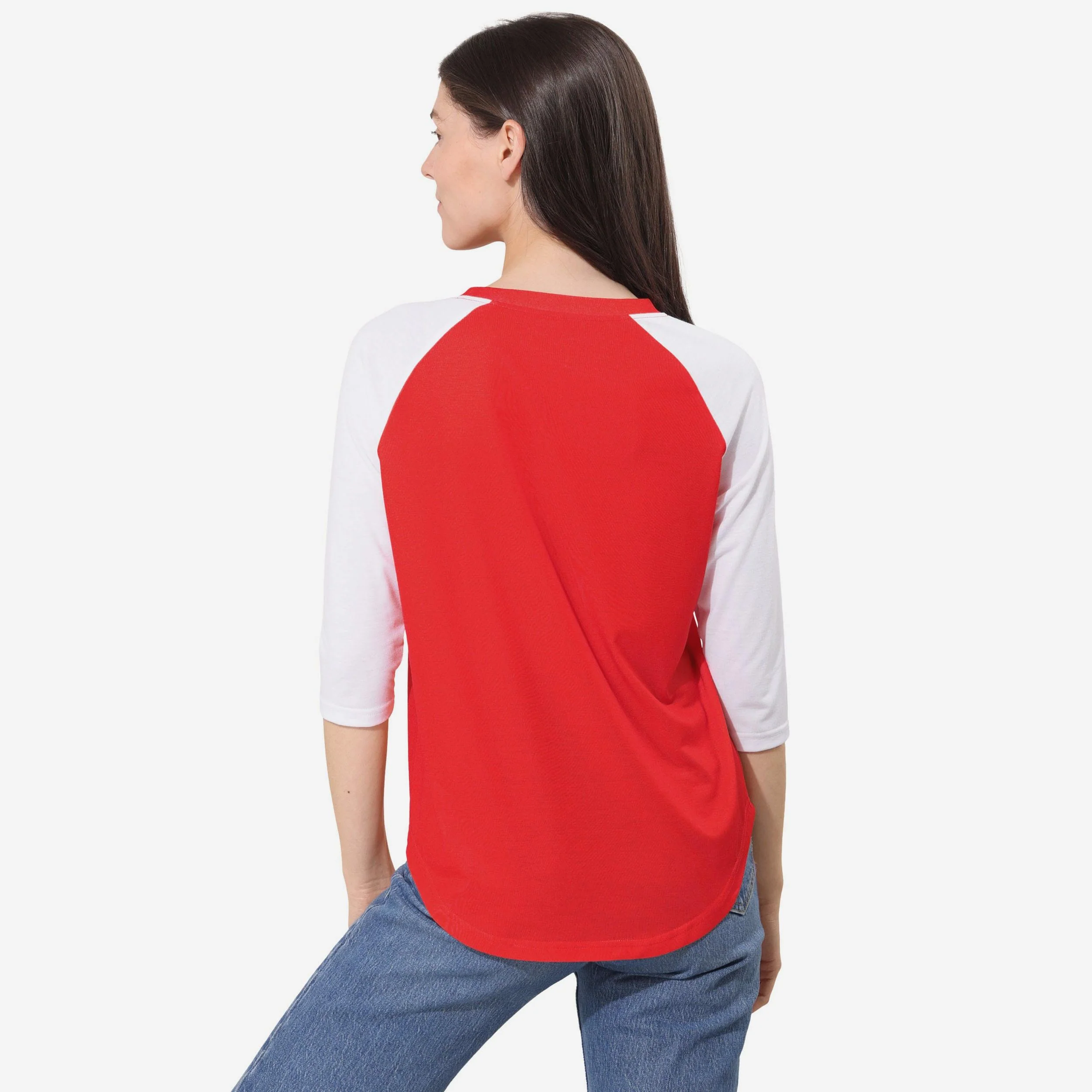 Kansas City Chiefs Rhinestone Raglan T-Shirt - Image 3