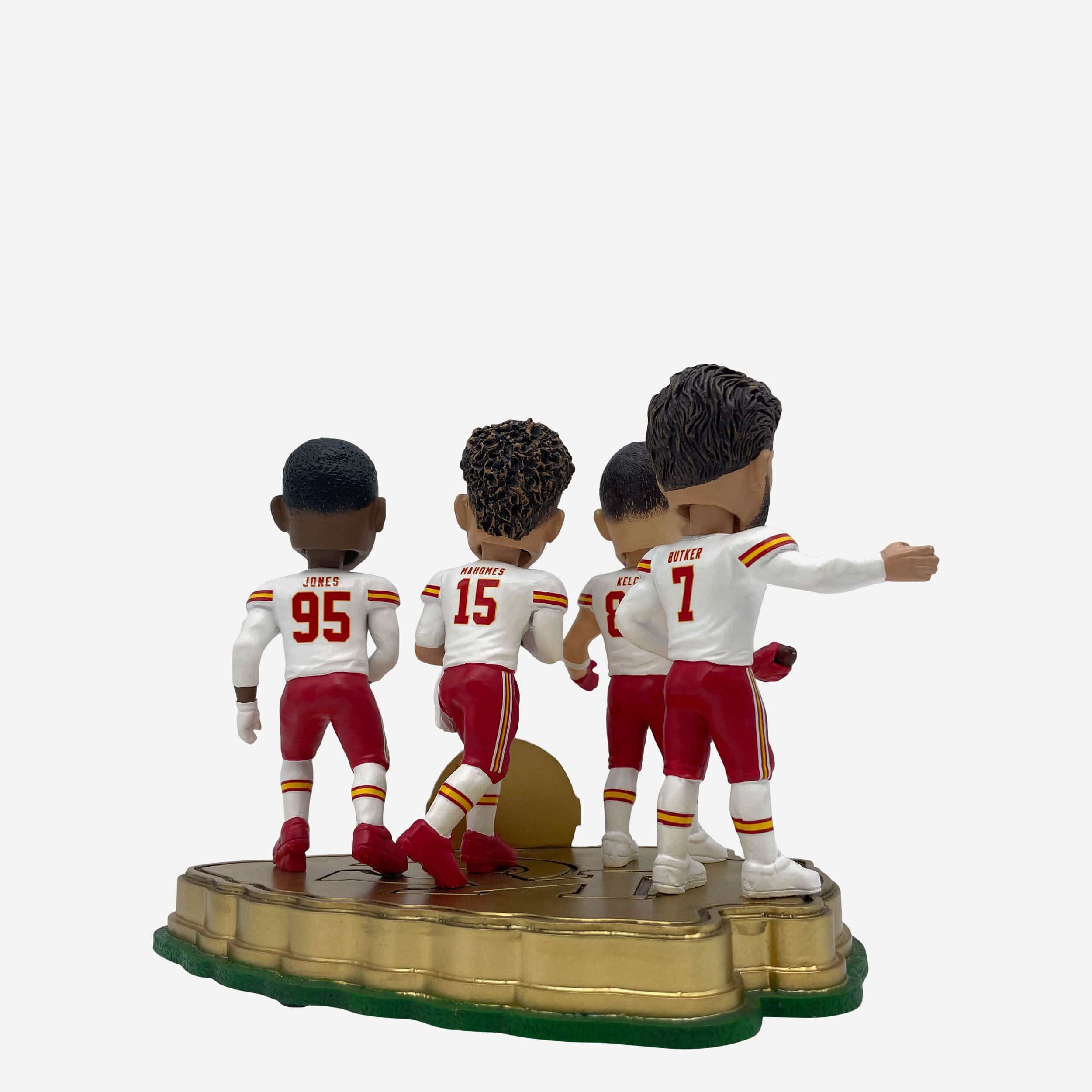 Kansas City Chiefs Sixth Consecutive AFC Championship Game Mini Bobblehead Scene - Image 4