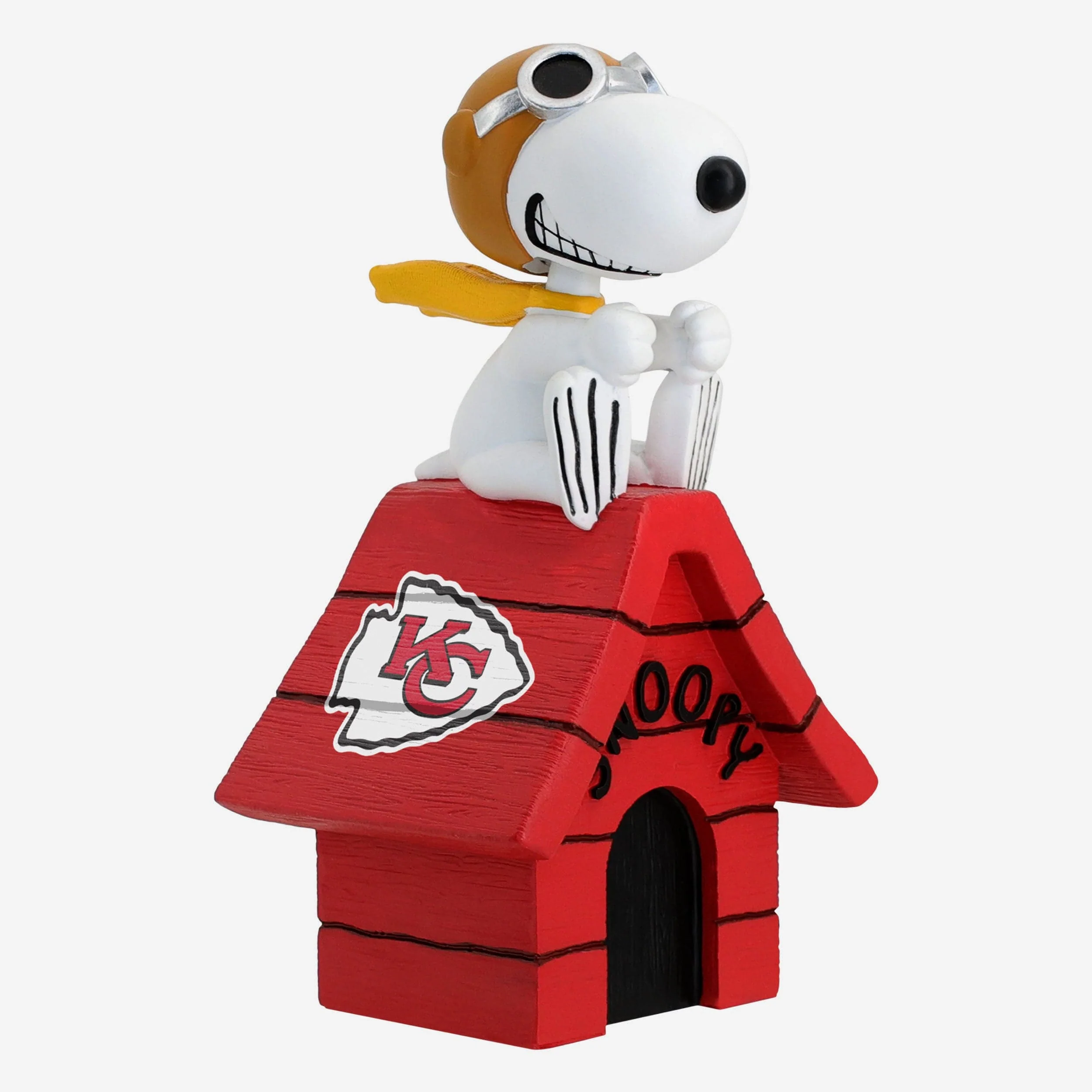 Kansas City Chiefs Snoopy 2024 Peanuts Flying Ace Bobblehead - Image 4