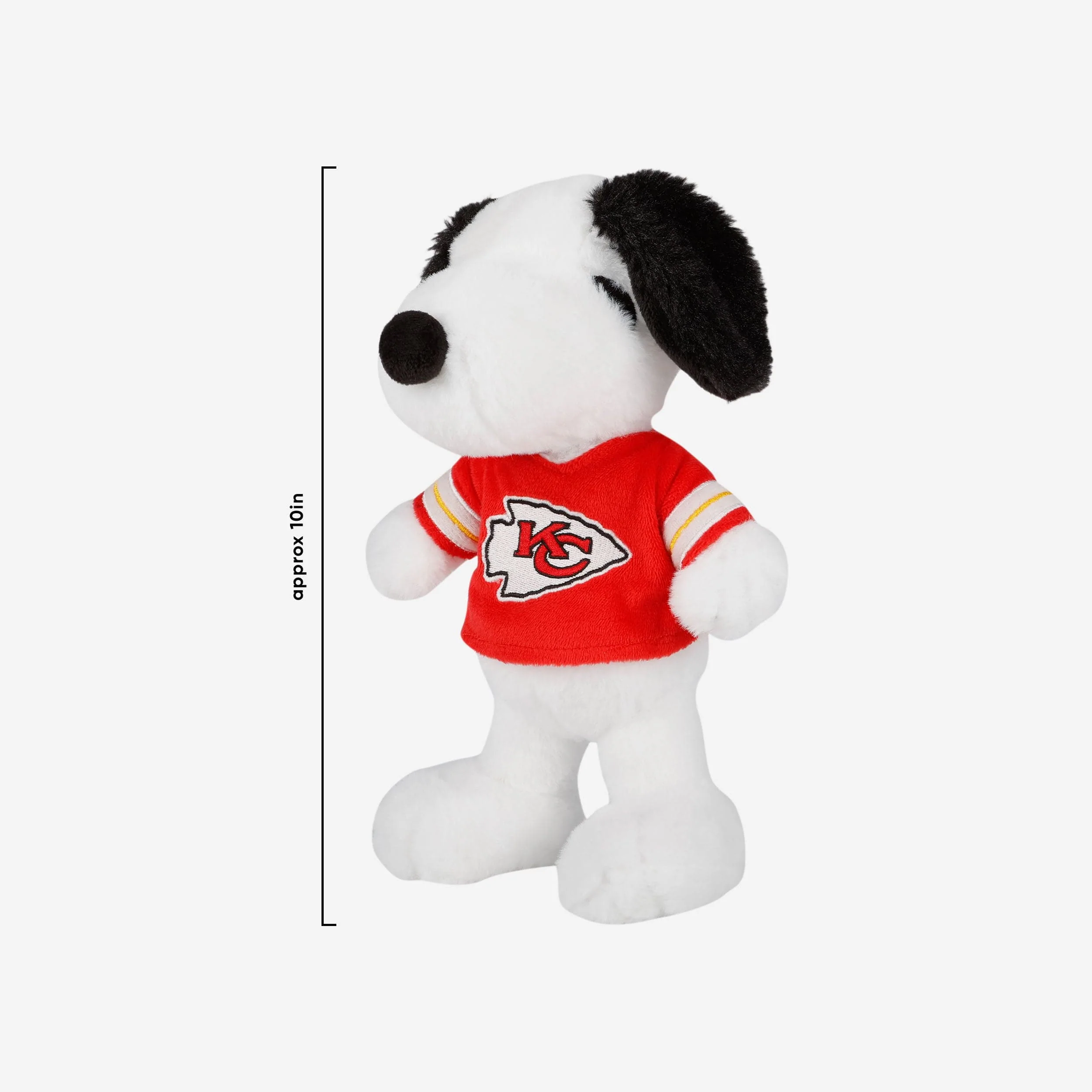 Kansas City Chiefs Snoopy Peanuts Team Jersey Plush - Image 2