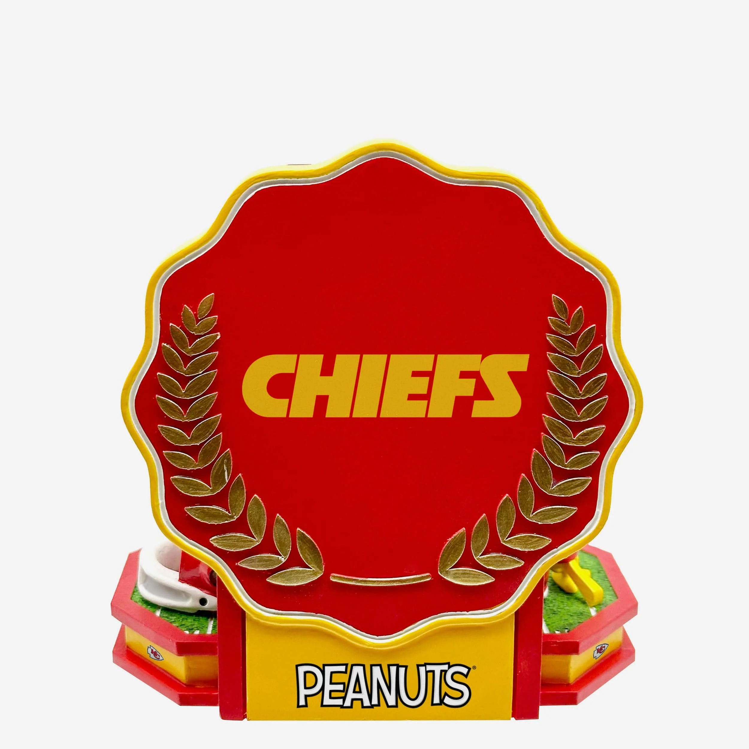 Kansas City Chiefs Snoopy & Woodstock Joe Cool Peanuts Dual Bobblehead - Image 5