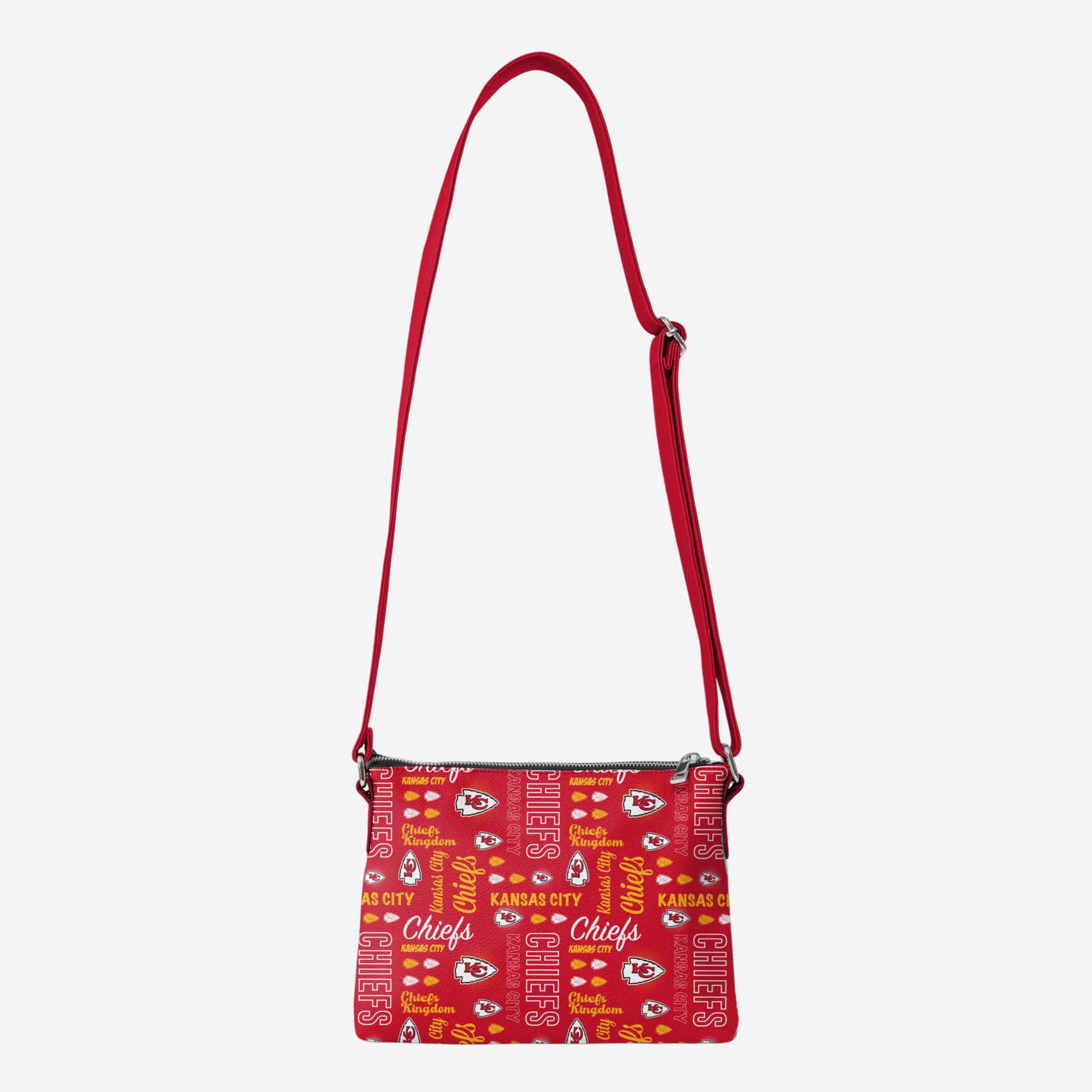 Kansas City Chiefs Spirited Style Printed Collection Foldover Tote Bag - Image 5