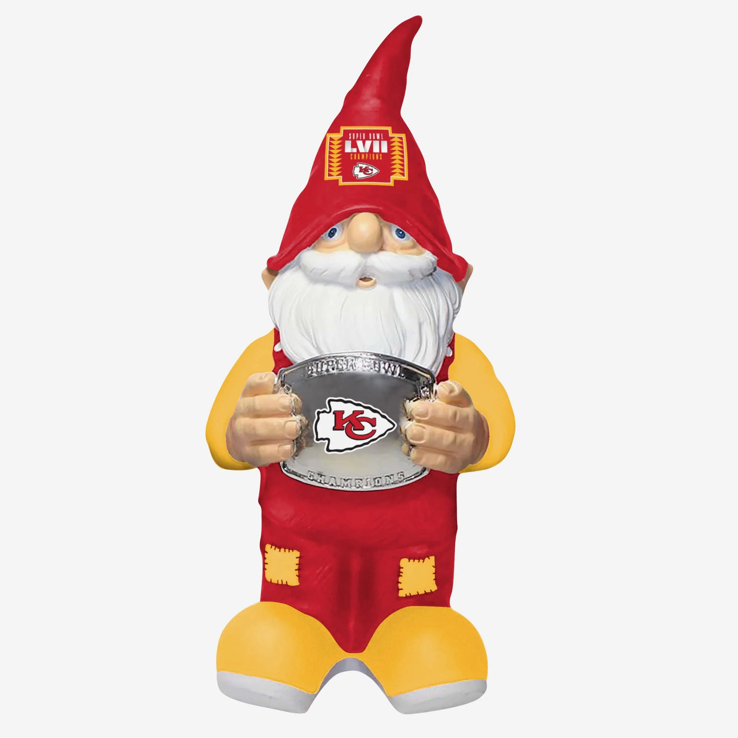 Kansas City Chiefs Super Bowl LVII Champions Gnome