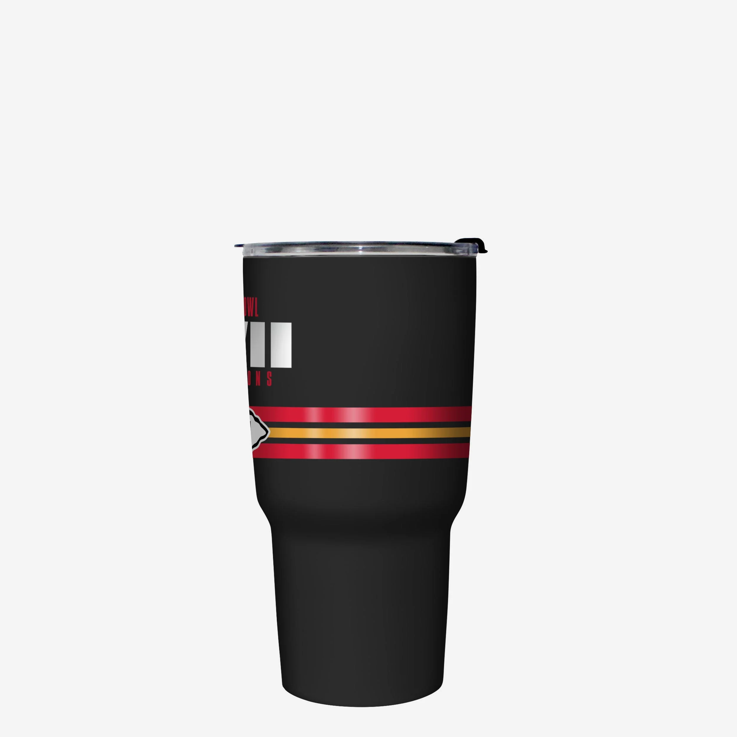 Kansas City Chiefs Super Bowl LVII Champions Team Stripe 27 oz Stainless Steel Tumbler - Image 2