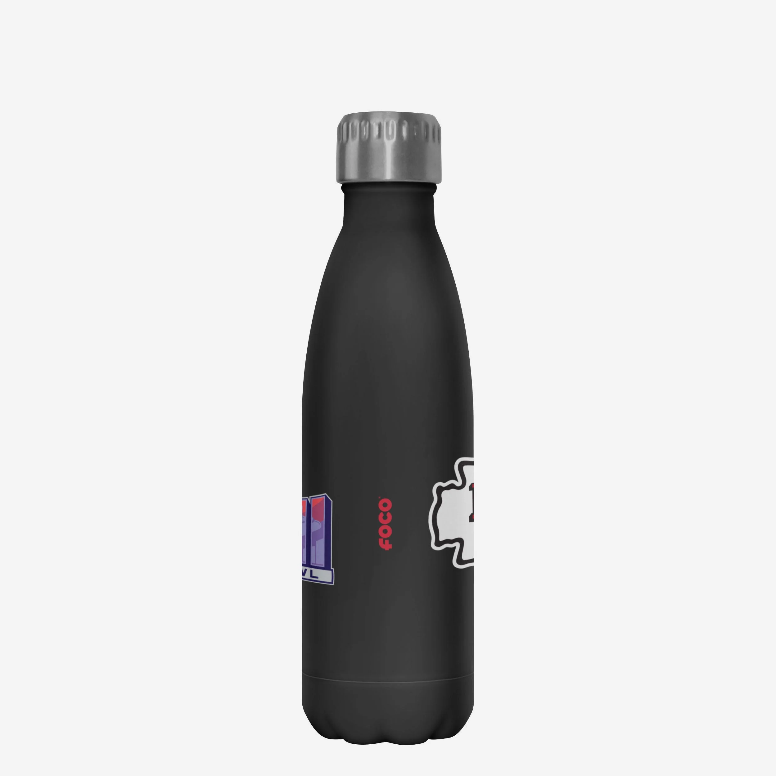 Kansas City Chiefs Super Bowl LVIII Black 17 oz Stainless Steel Bottle - Image 3