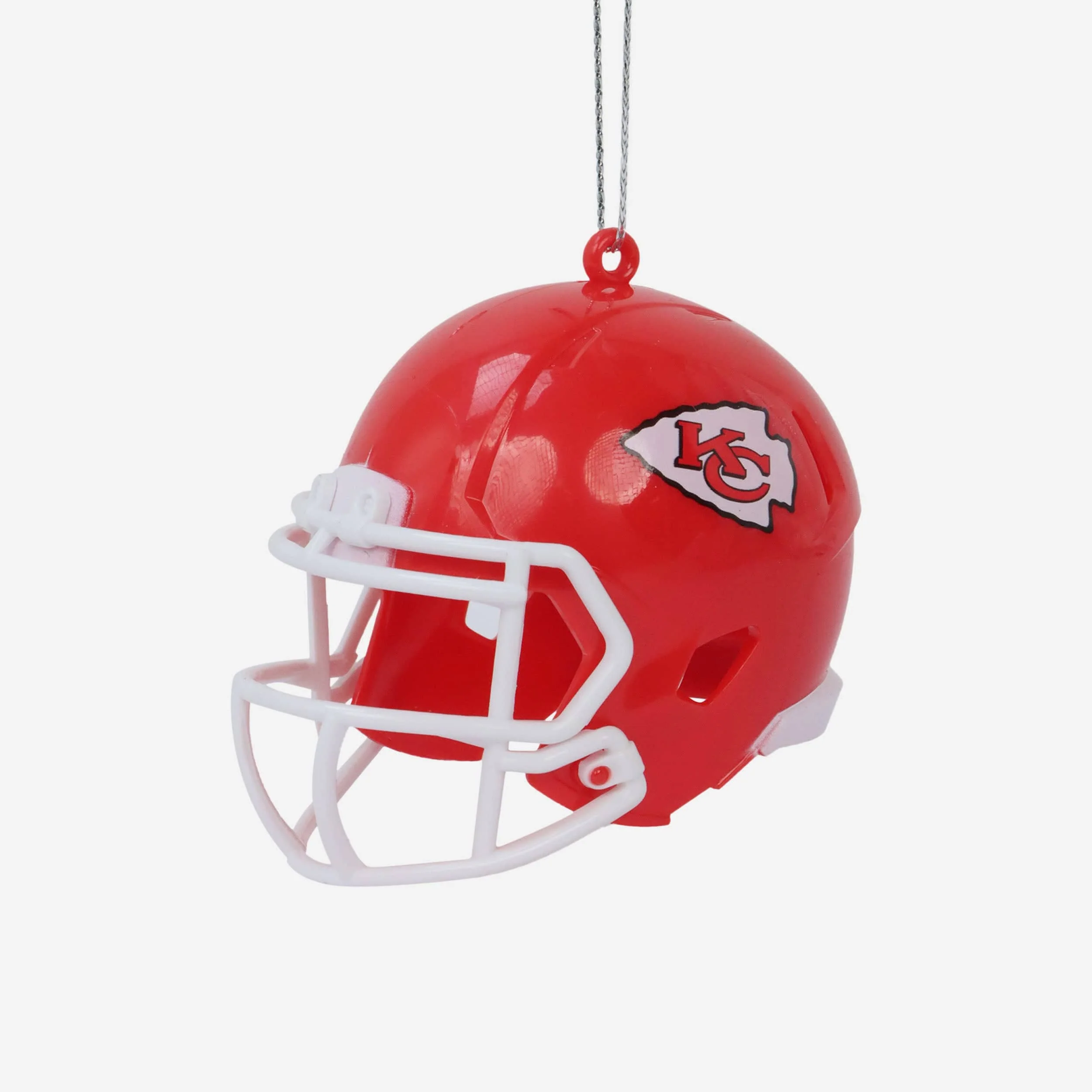 Kansas City Chiefs Super Bowl LVIII Champions Resin Football Helmet Ornament