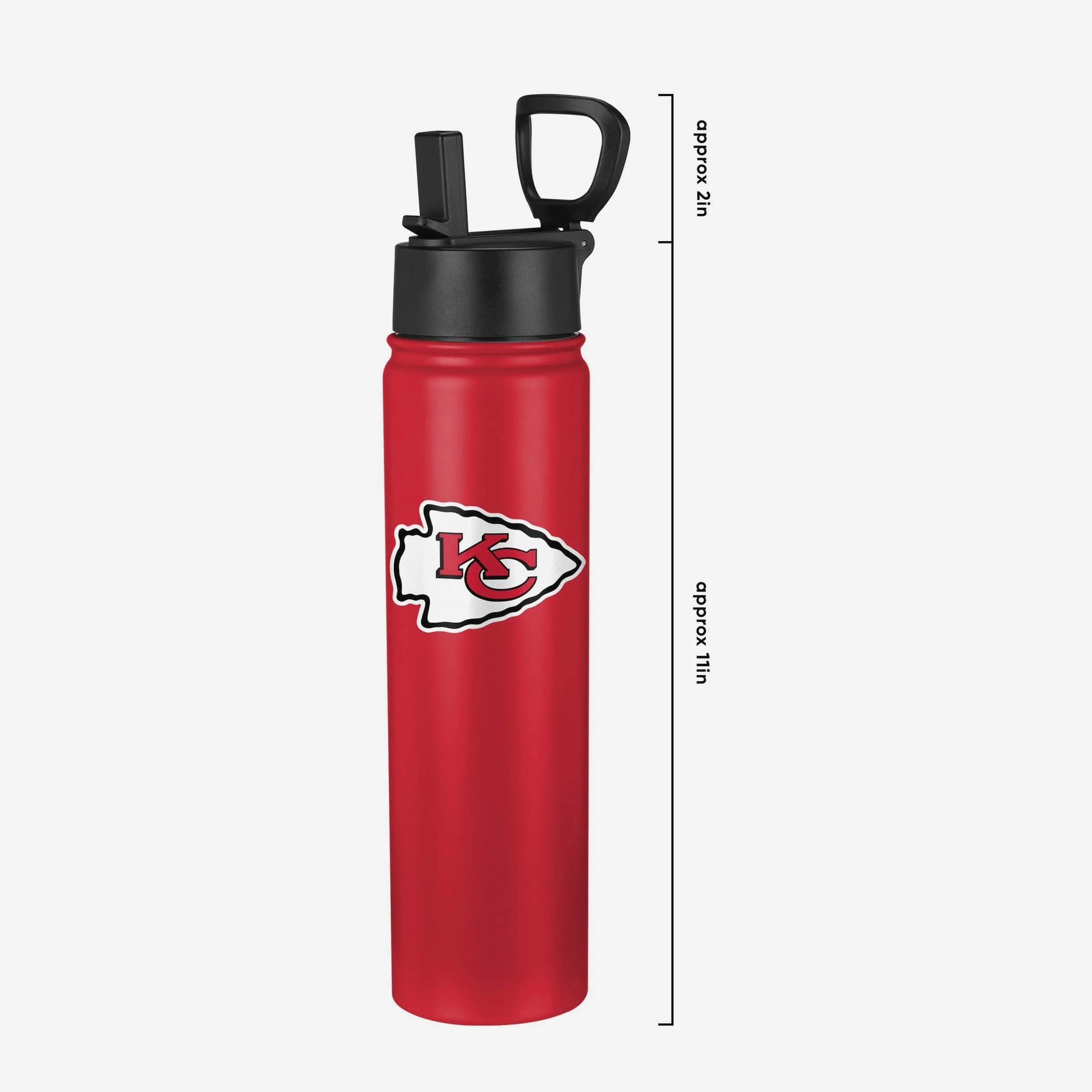 Kansas City Chiefs Team Color Insulated Bottle - Image 5