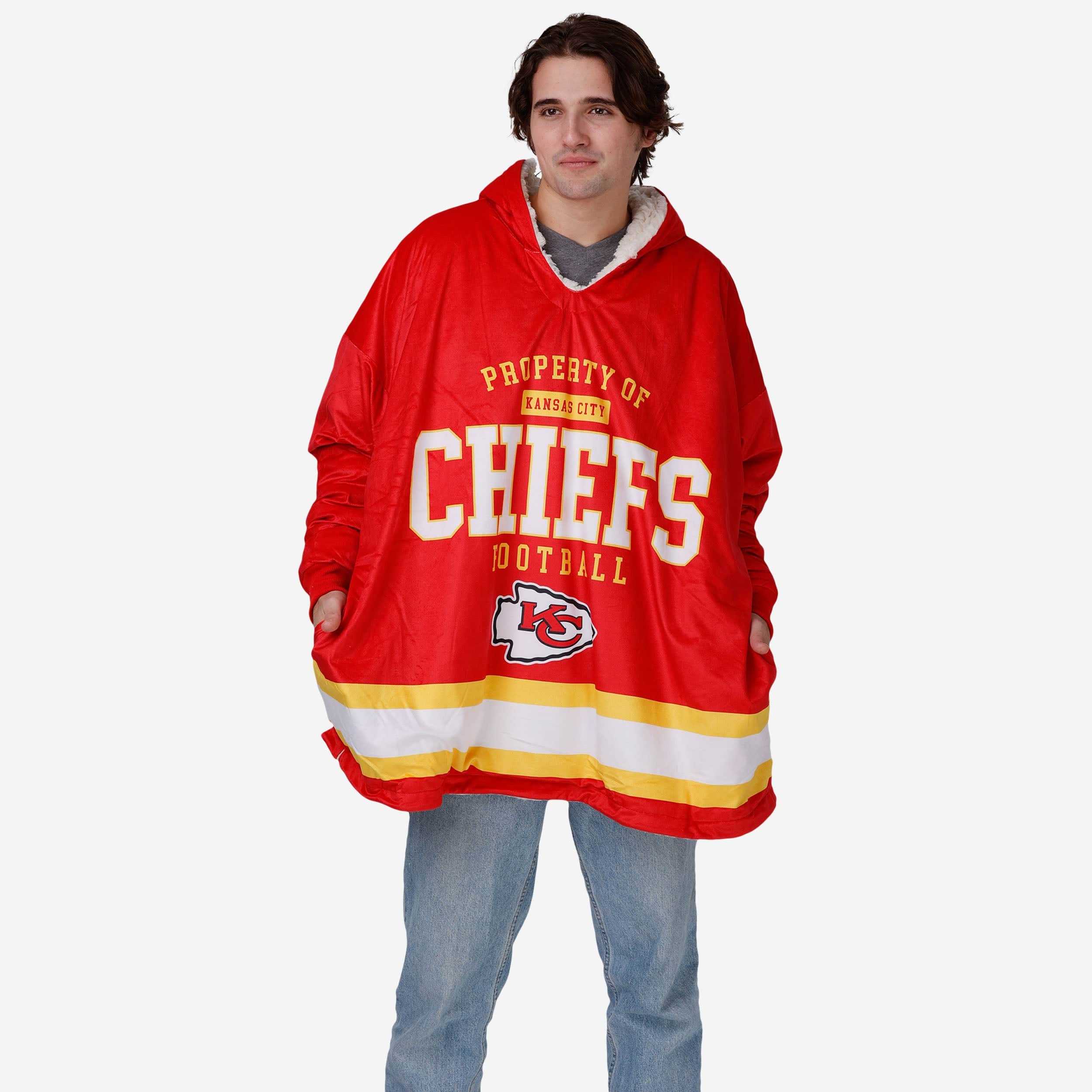 Kansas City Chiefs Team Color Property Of Hoodeez - Image 3
