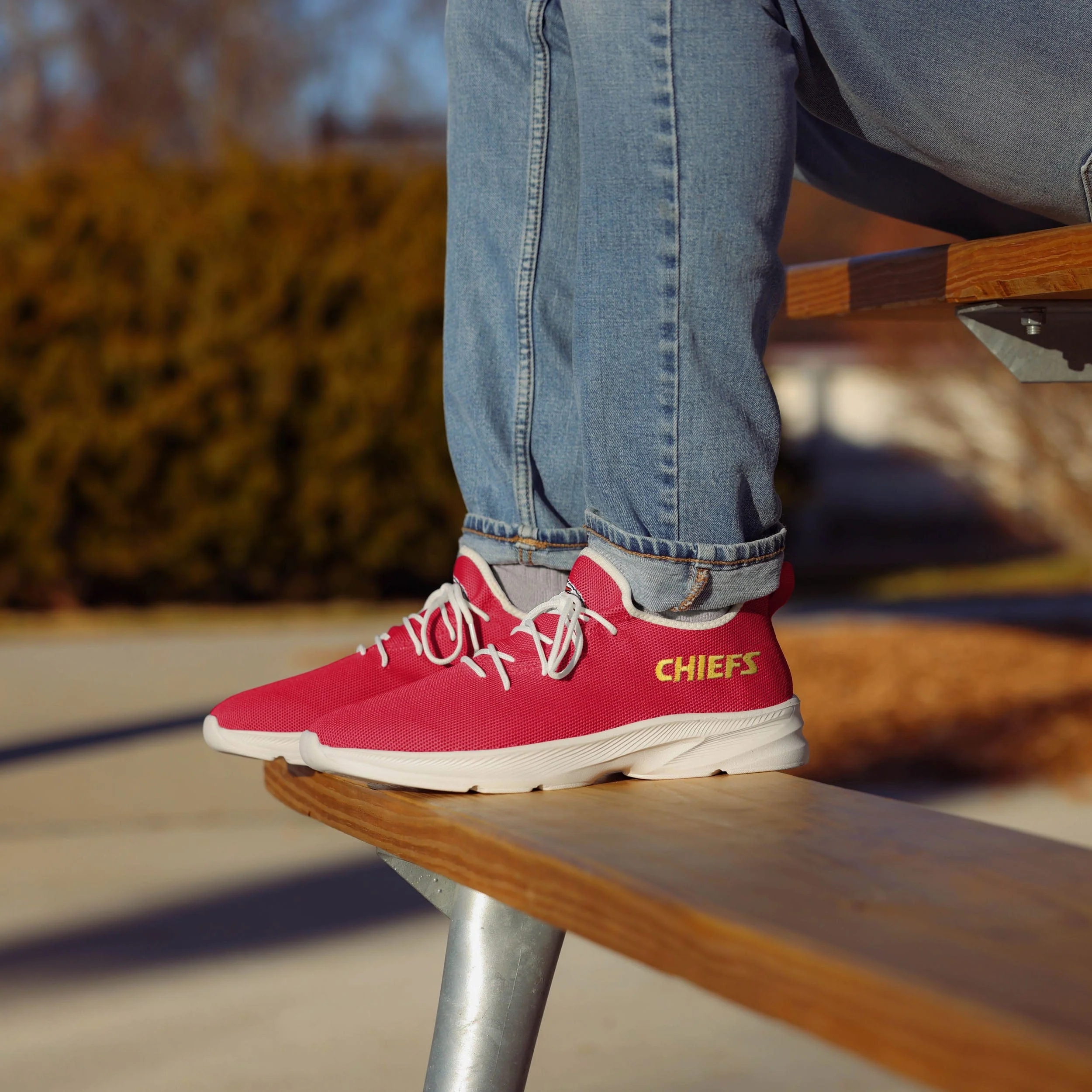 Kansas City Chiefs Team Color Sneakers - Image 3