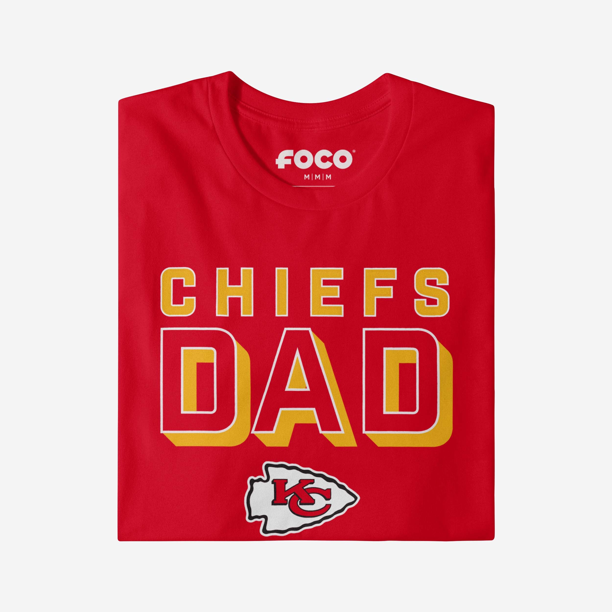 Kansas City Chiefs Team Dad T-Shirt - Image 4