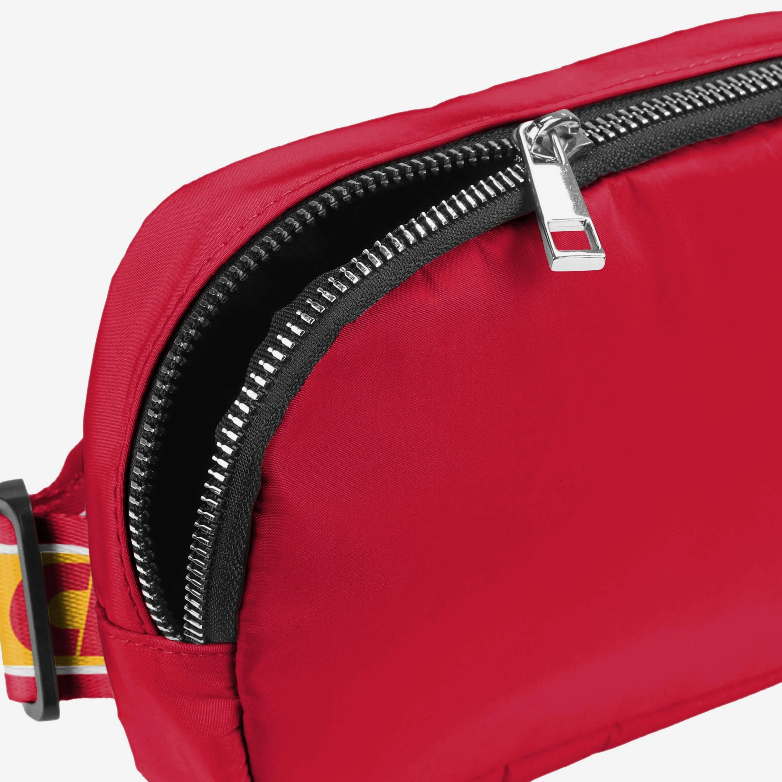 Kansas City Chiefs Team Wordmark Crossbody Belt Bag - Image 4