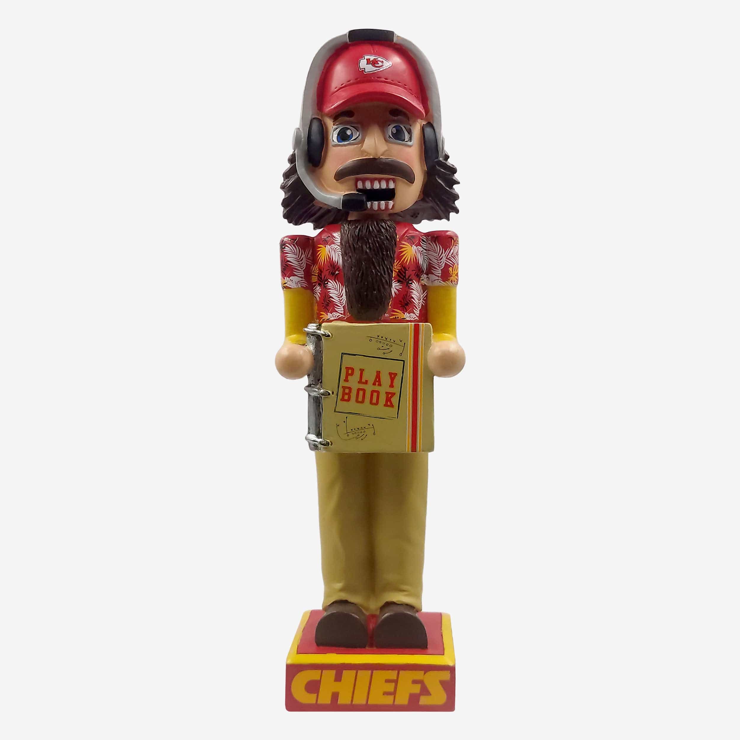Kansas City Chiefs Thematic Nutcracker Bobblehead